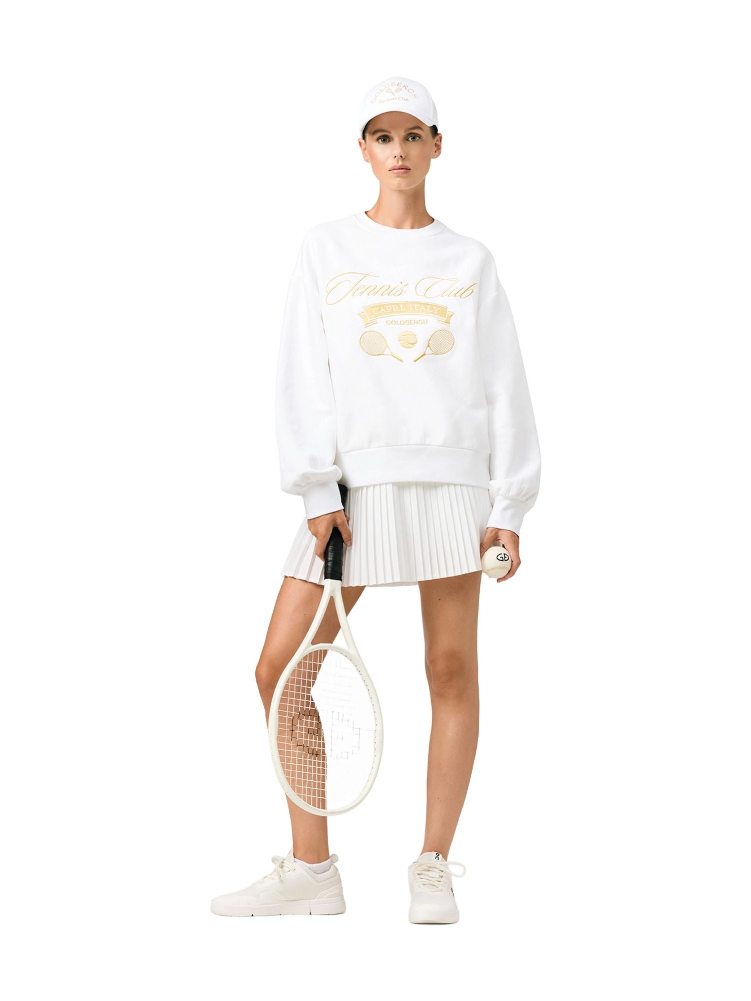 Goldbergh Brunie Sweater Damen weiss Bild 2