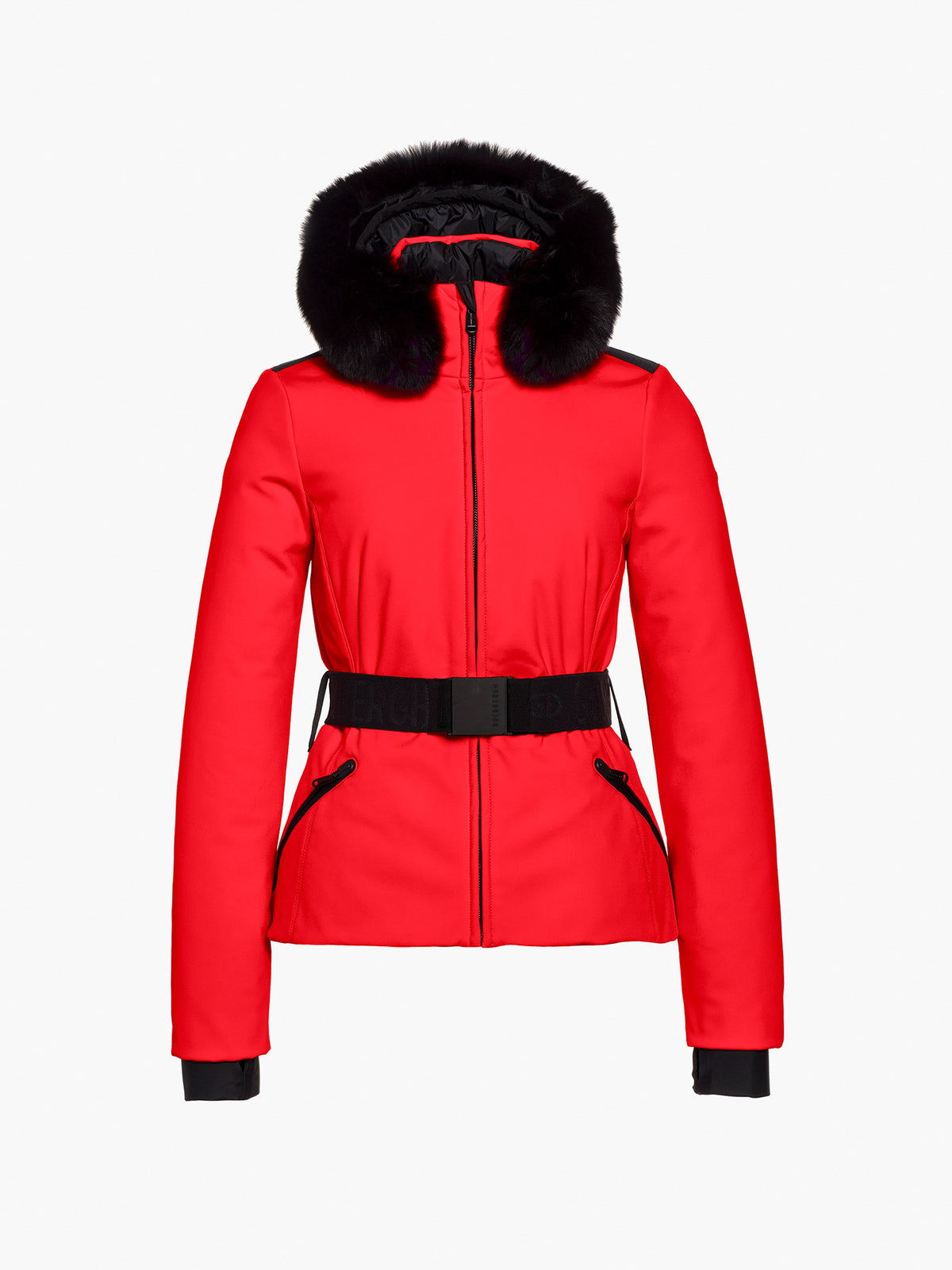 Goldbergh Hida-Faux Skijacke Damen weiss Bild 3