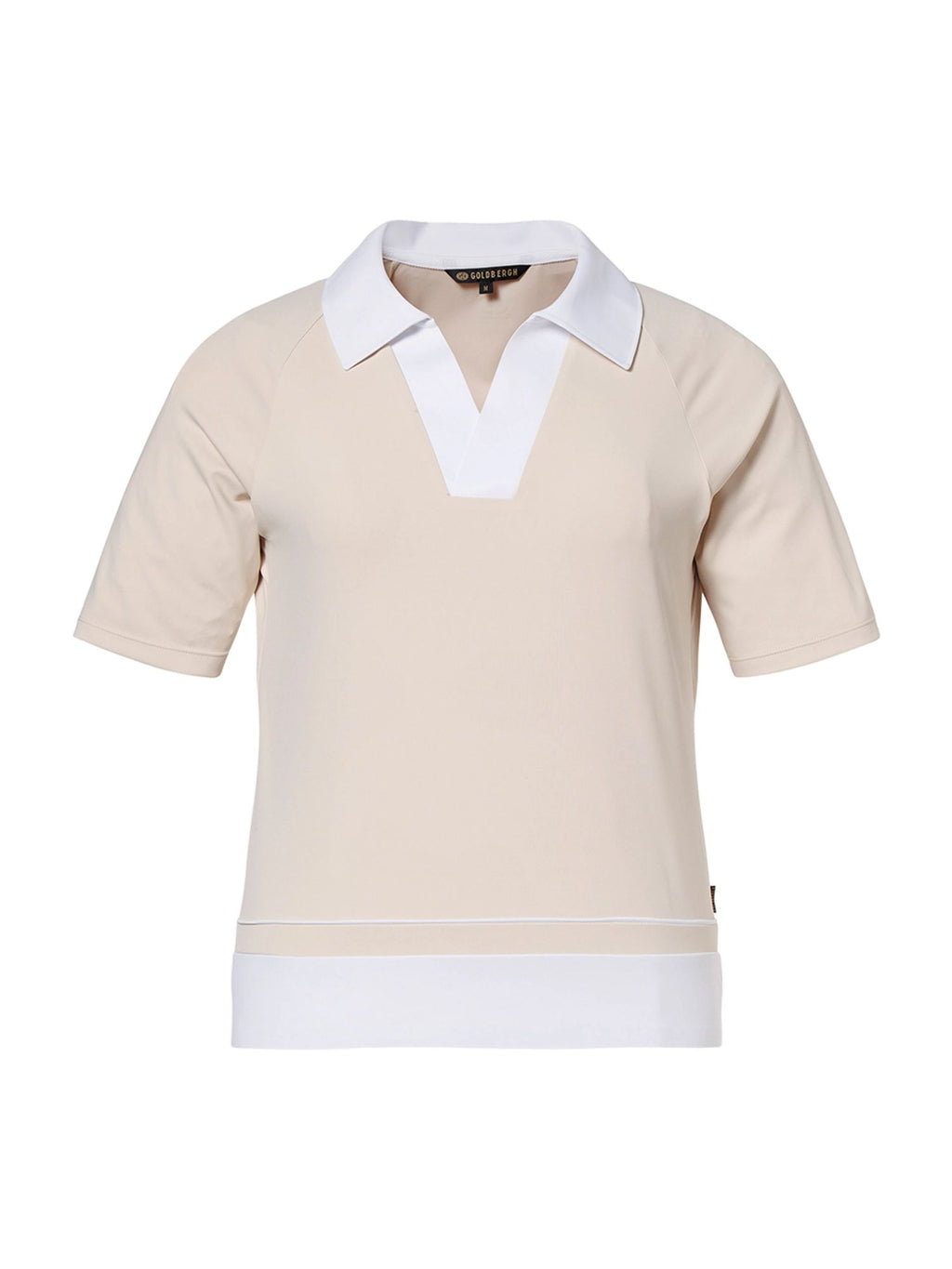 Goldbergh Piccola Poloshirt Damen beige Bild 1