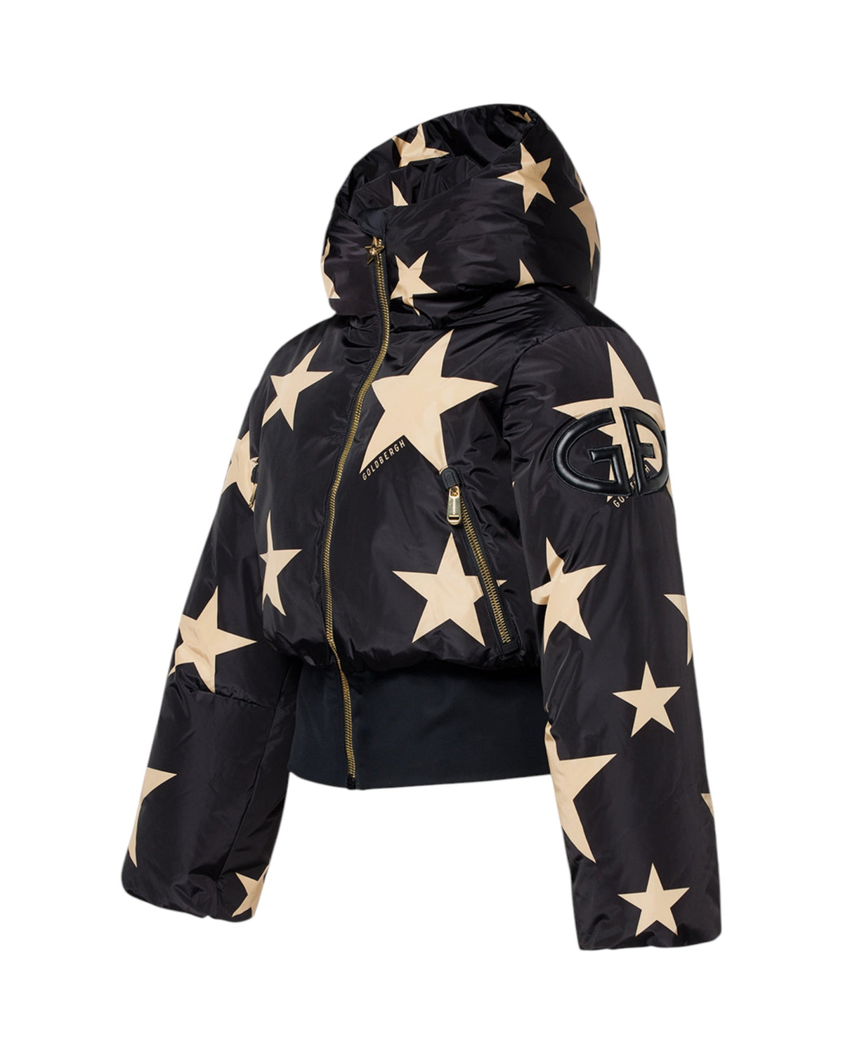 Goldbergh SHINNEN Damen-Skijacke schwarz/gold Bild 2