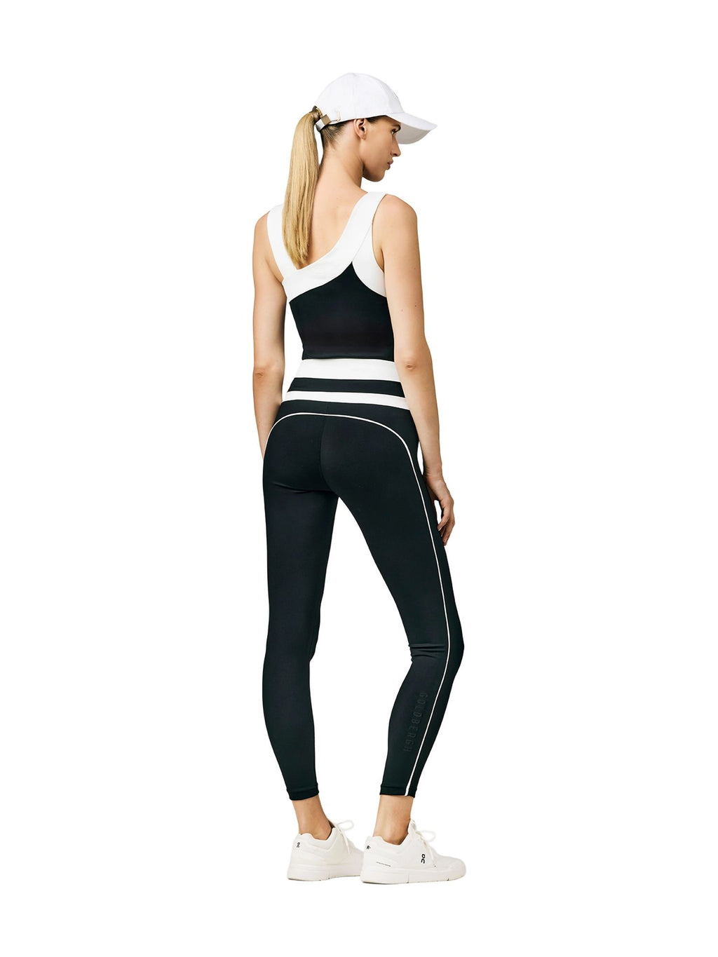 Goldbergh Sierra Tank Damen schwarz/weiss Bild 3