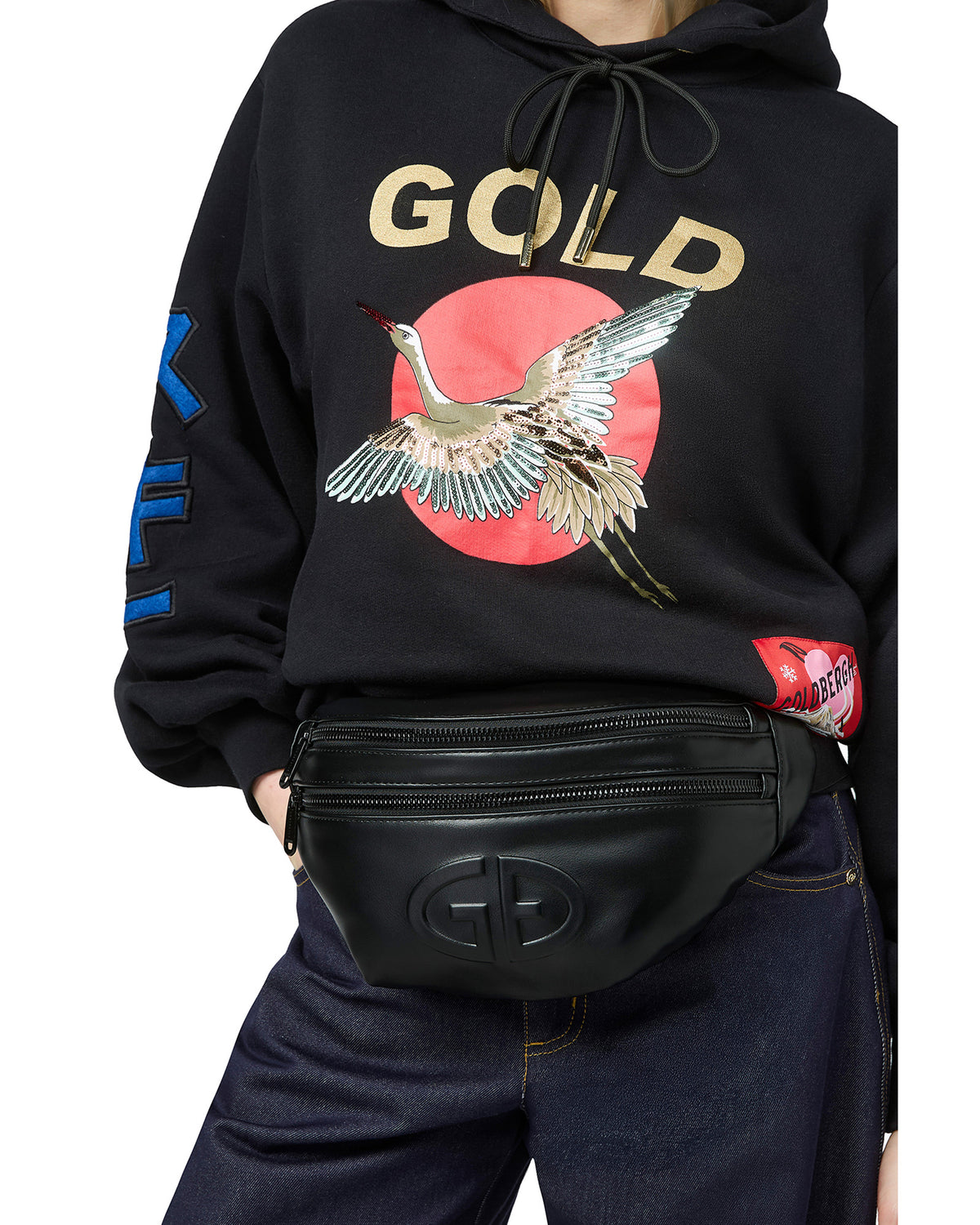 Goldbergh YOSHIMA Gürteltasche schwarz Bild 4