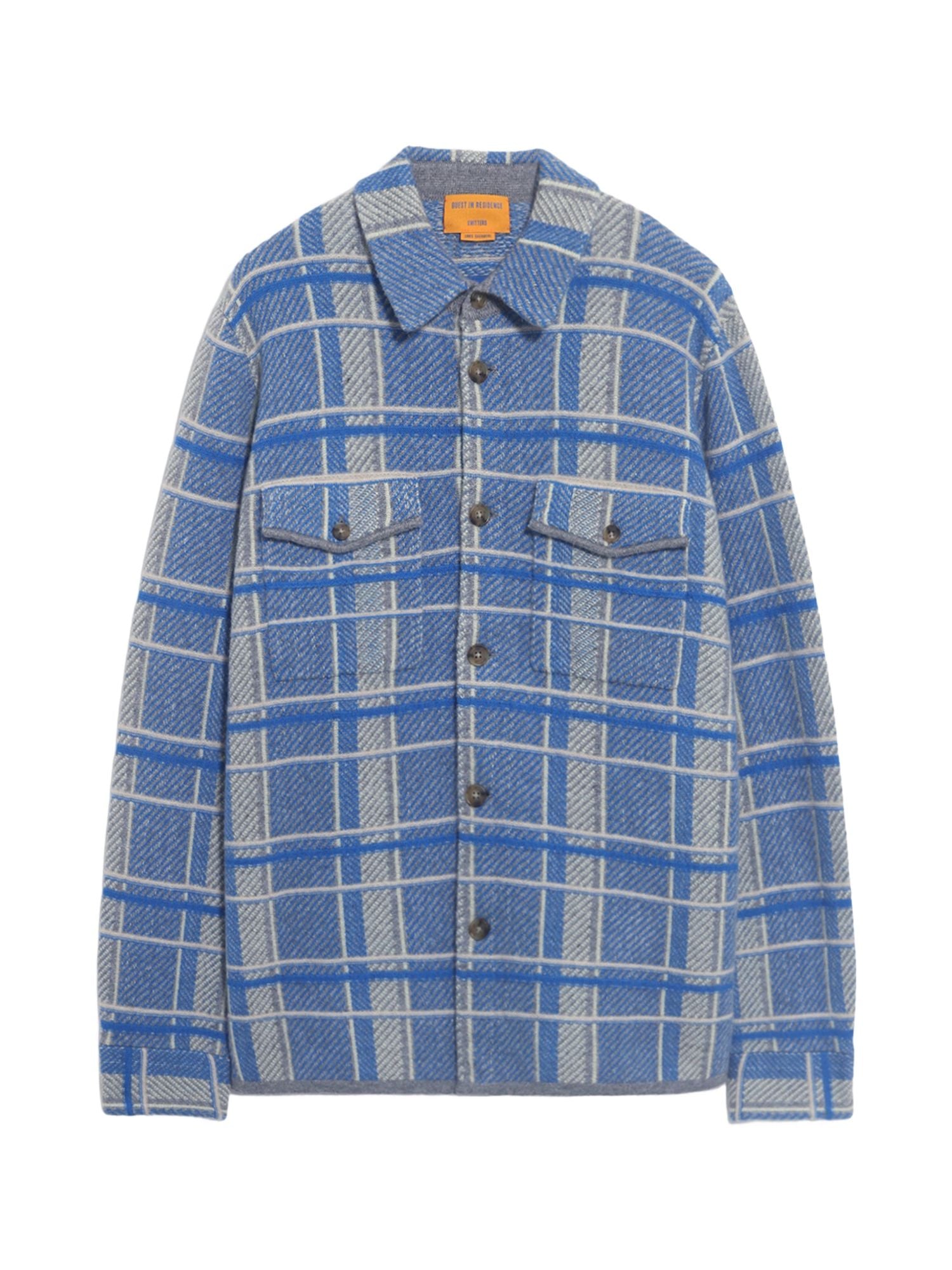 Guest in Residence Plaid Overshirt Damen beige beige Bild 2