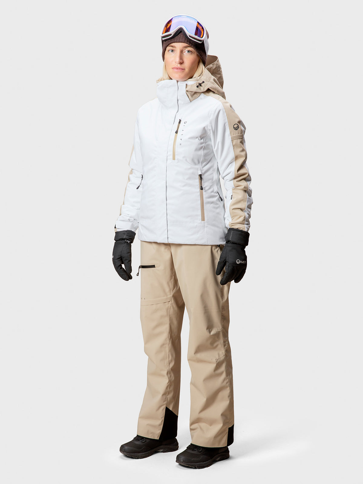 Halti Radius Dx Skijacke Damen weiss Bild 3