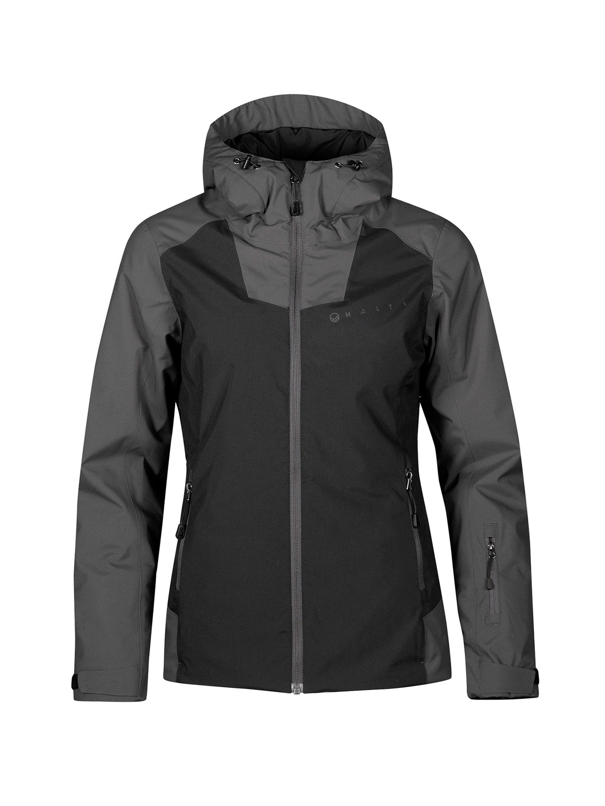 Halti Wedeln Dx Skijacke Damen schwarz/grau Bild 1