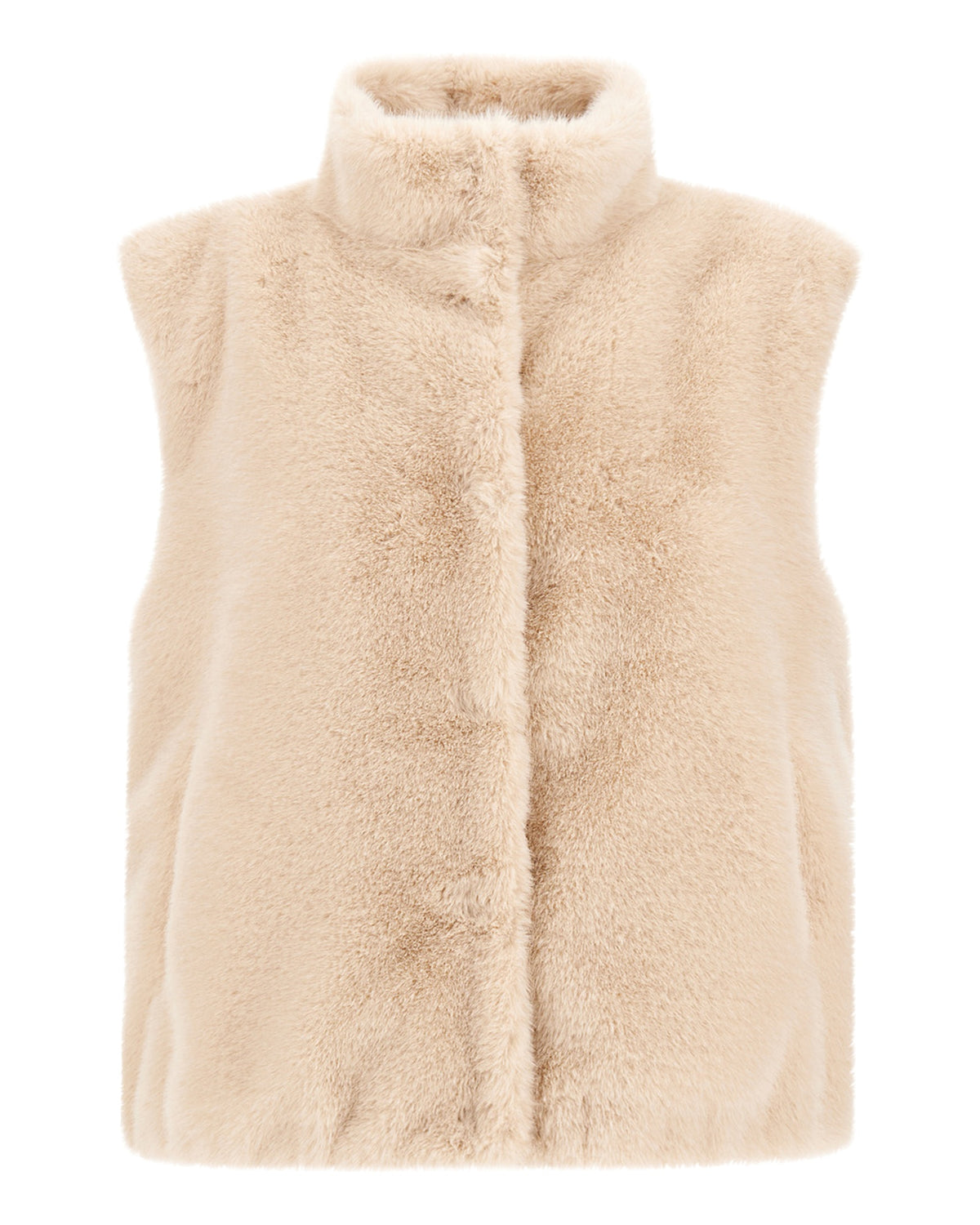 Herno Damen-Teddyweste Off-White Bild 1