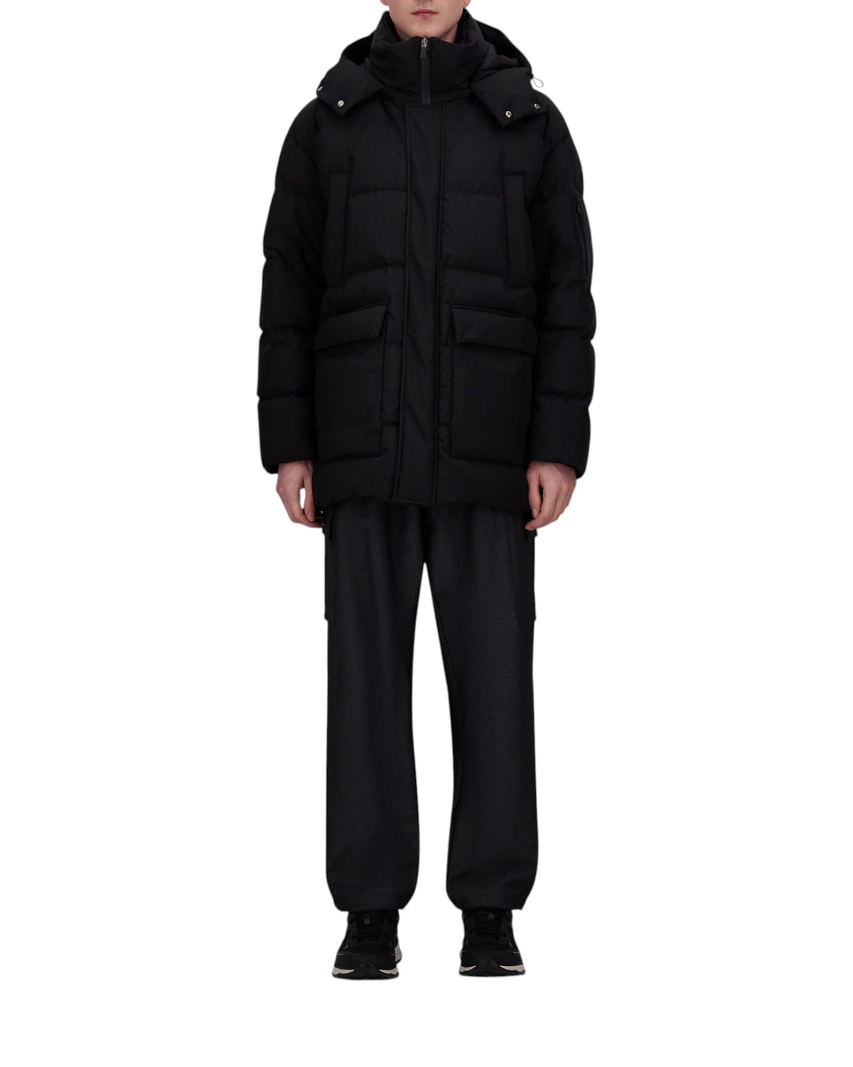 Herno Herren-Daunenparka schwarz Bild 4