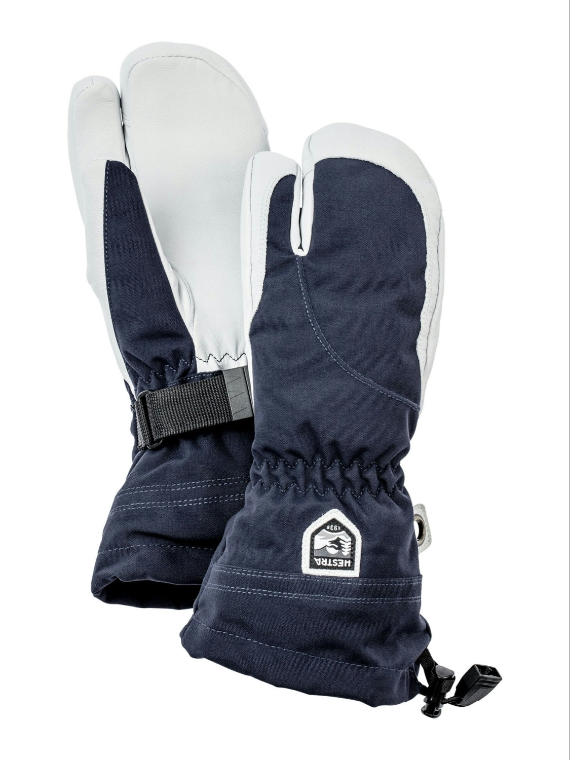 Hestra Heli Ski 3-Finger Handschuhe Damen dunkelblau Bild 1