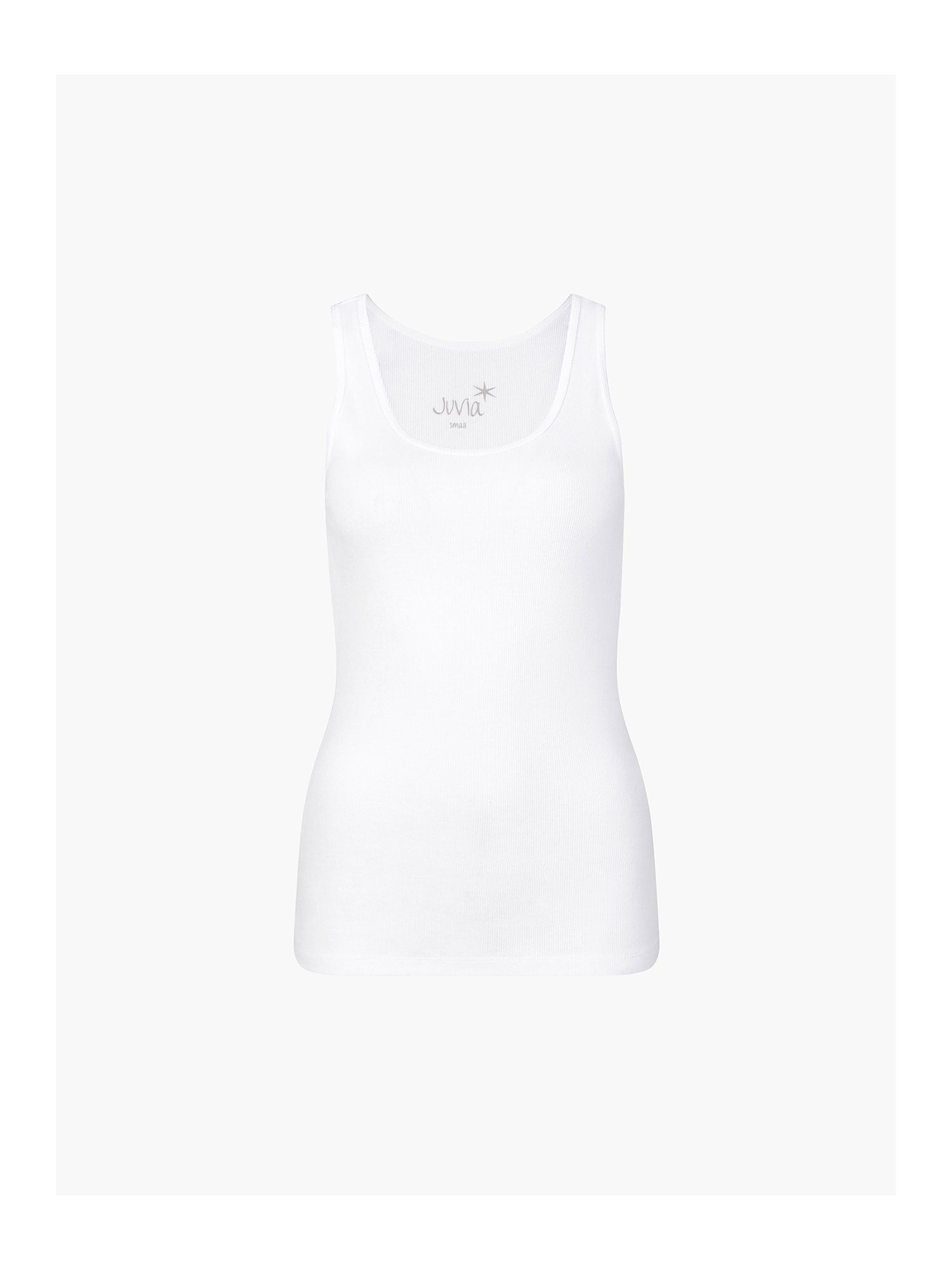Juvia Rib Jersey Top Damen weiss weiss Bild 1