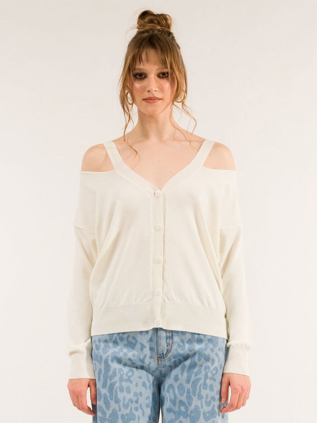 Kontatto Pullover Damen Off-White Off-White Bild 1