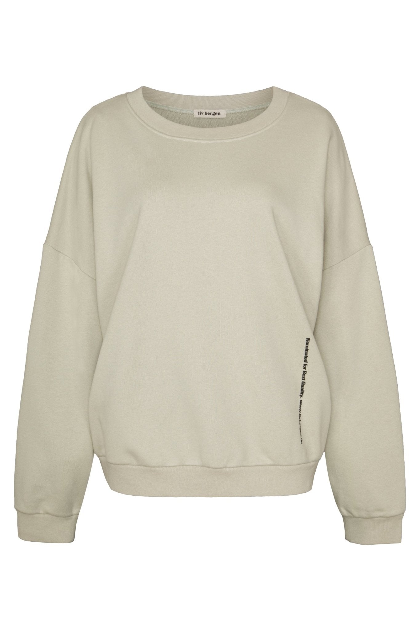 Liv Bergen Ella Sweater Damen grau/braun grau/braun Bild 1