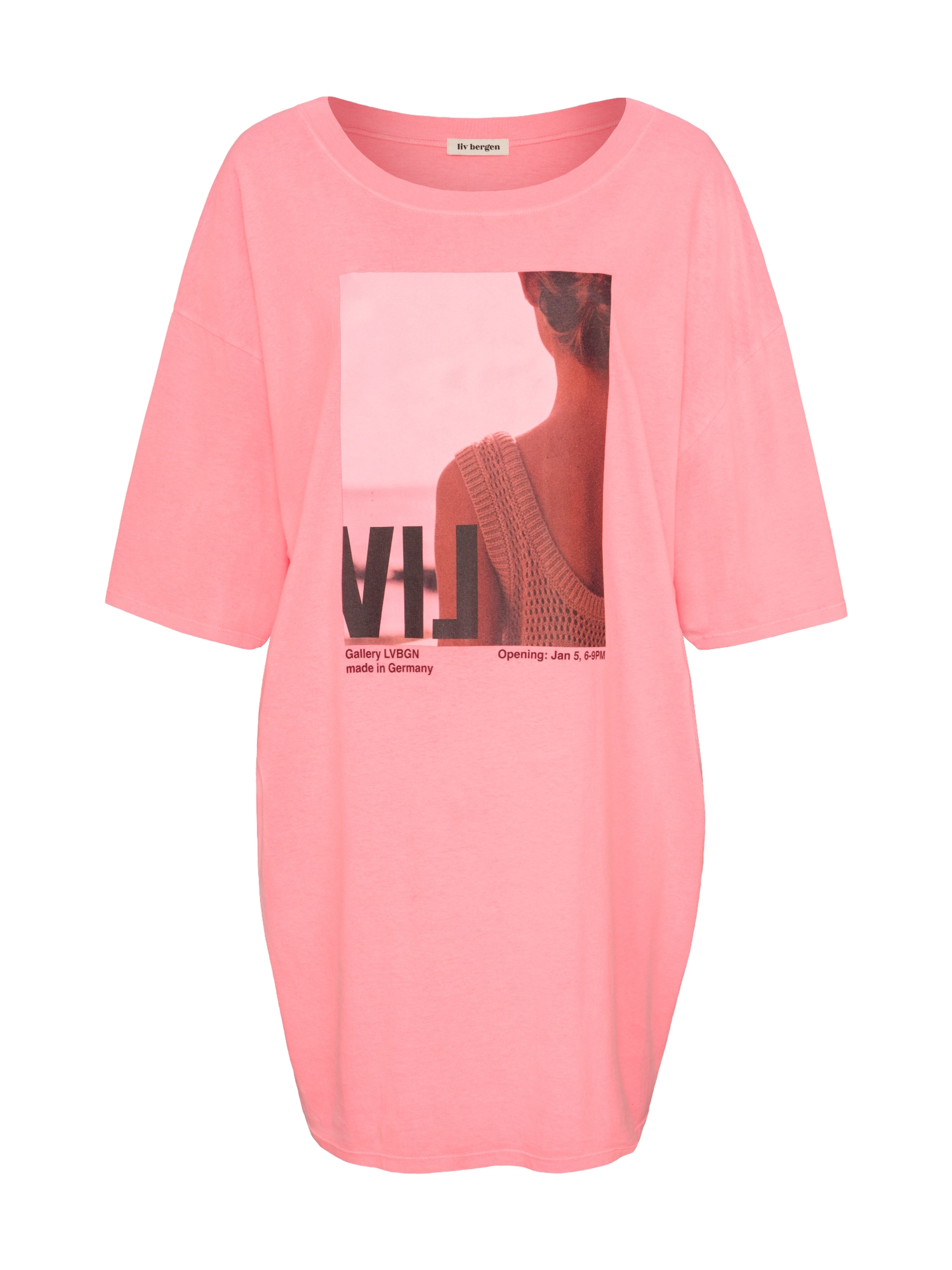 Liv Bergen Kleid Photo Damen rosa rosa Bild 1