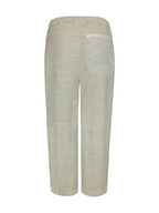 Liv Bergen Linen Hose Damen beige/grün beige/grün Bild 2