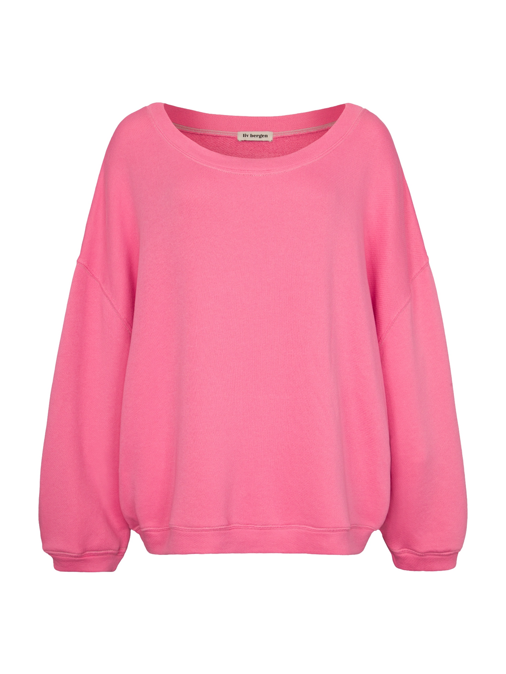 Liv Bergen Oversized Sweater Square Sweater Damen rot pink Bild 1