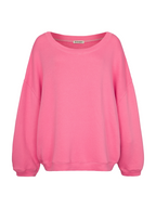 Liv Bergen Oversized Sweater Square Sweater Damen rot pink Bild 1