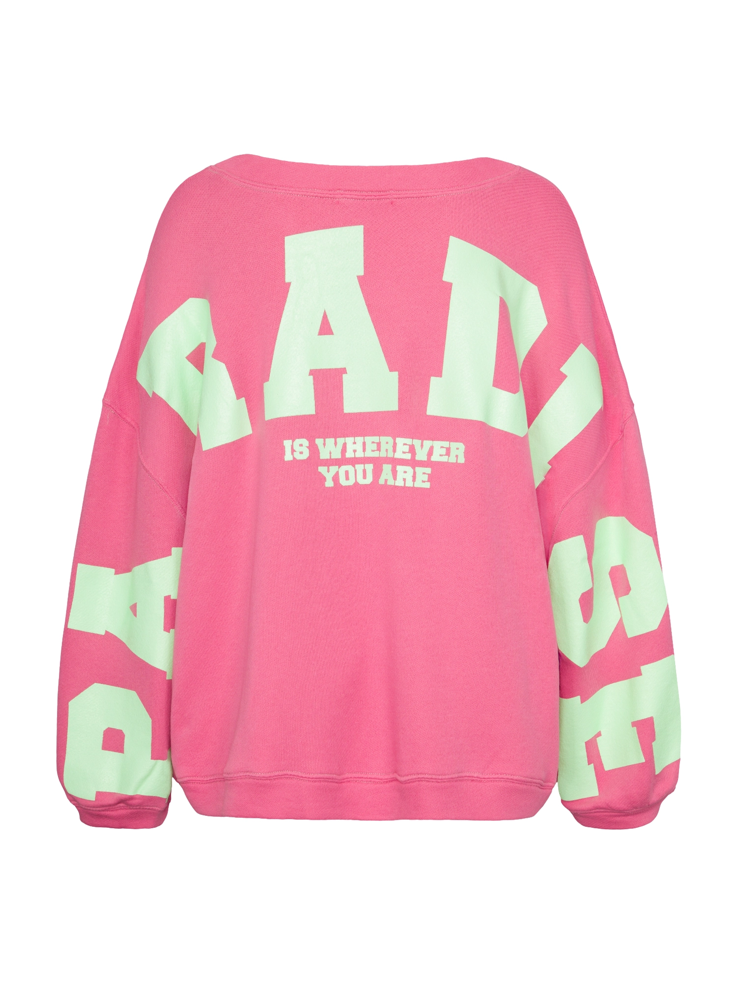 Liv Bergen Oversized Sweater Square Sweater Damen rot pink Bild 2