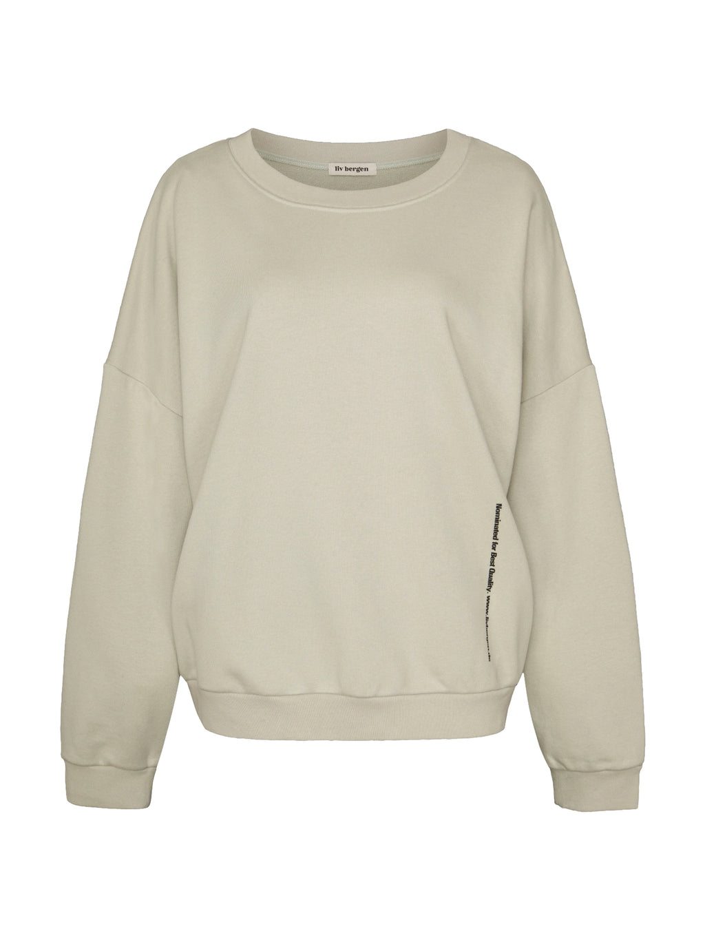Liv Bergen Ella Sweater Damen grau/braun grau/braun Bild 3