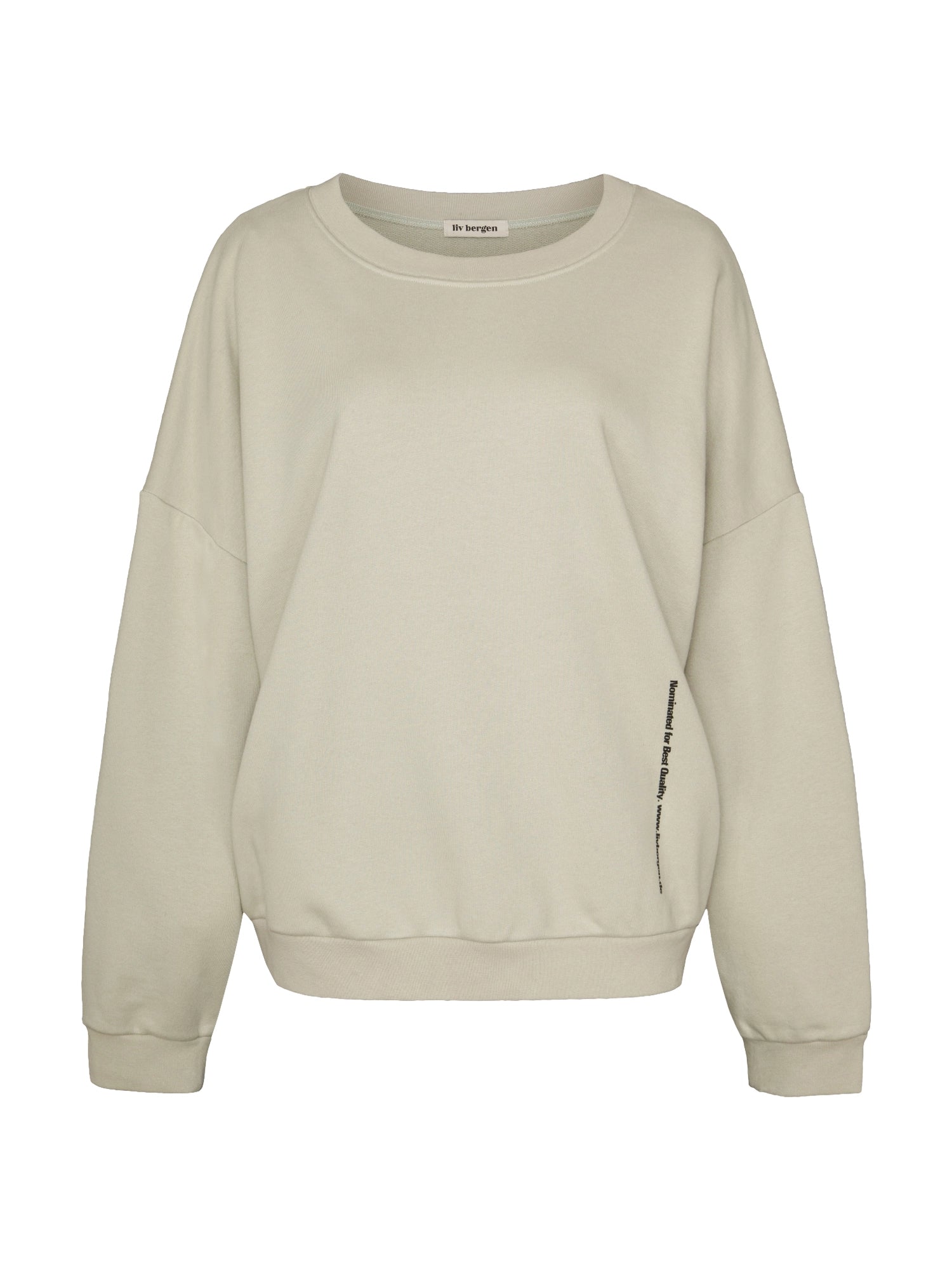 Liv Bergen Ella Sweater Damen grau/braun grau/braun Bild 3