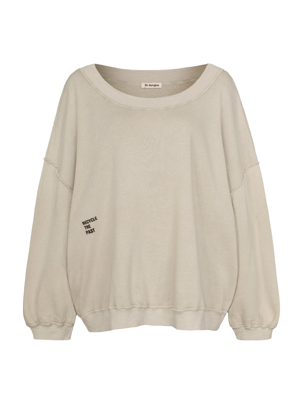 Liv Bergen Sweater Organic Sweater Damen beige beige Bild 1