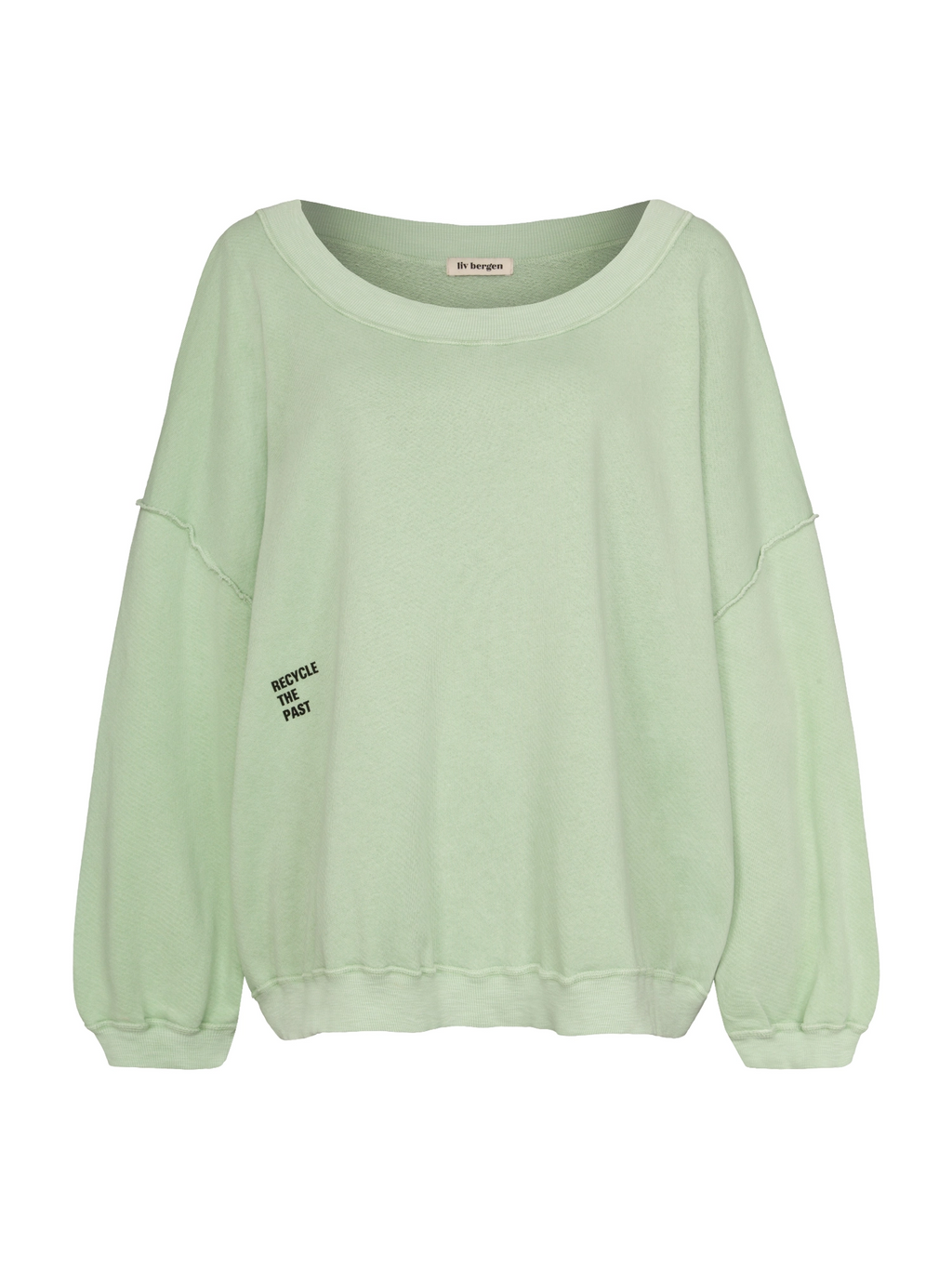 Liv Bergen Sweater Organic Sweater Damen grün grün Bild 1