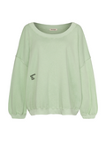 Liv Bergen Sweater Organic Sweater Damen grün grün Bild 1