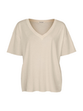 Liv Bergen T-Shirt Tag T-Shirt Damen beige beige Bild 1