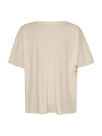 Liv Bergen T-Shirt Tag T-Shirt Damen beige beige Bild 2
