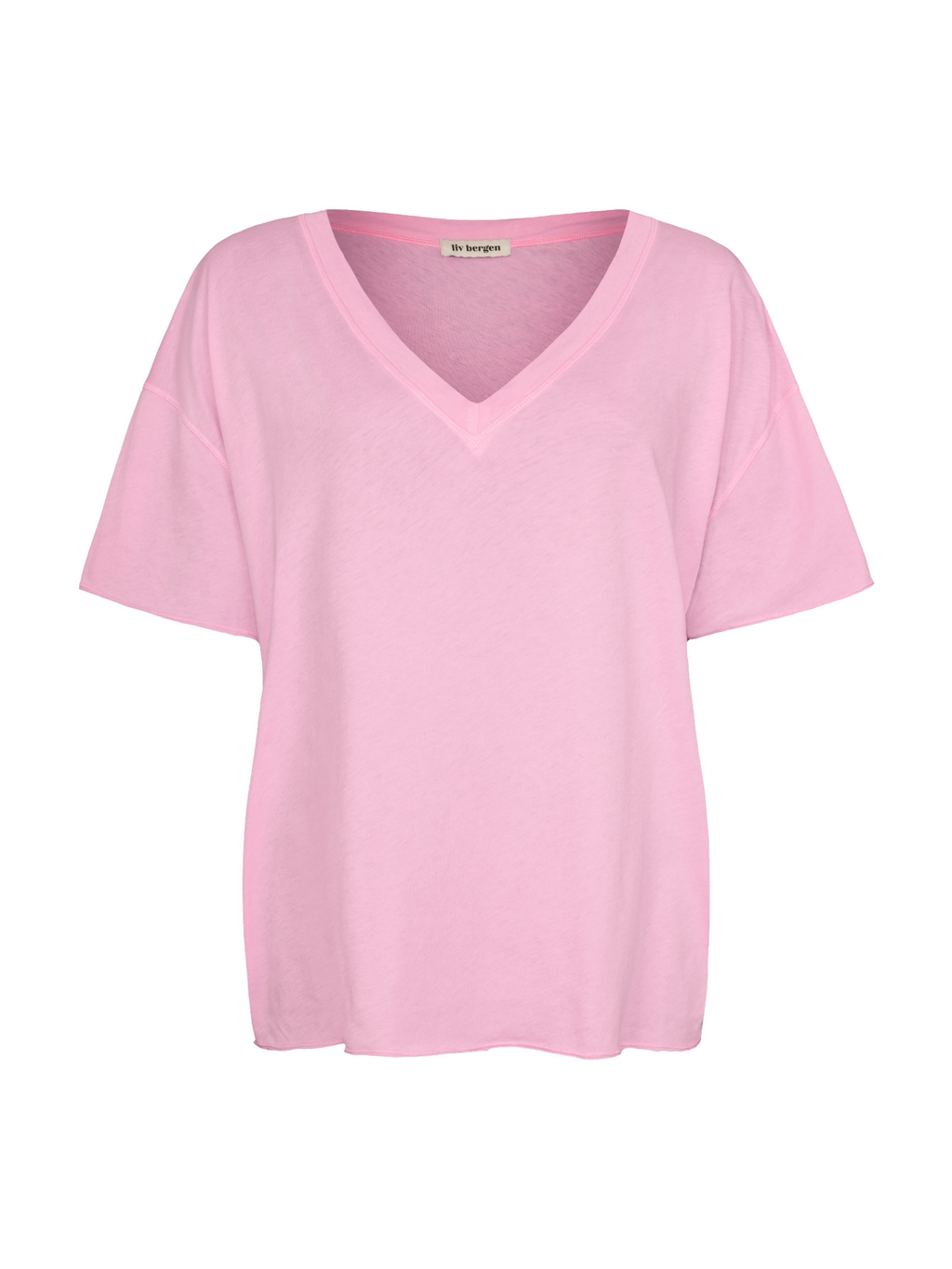 Liv Bergen T-Shirt Tag T-Shirt Damen rosa rosa Bild 1