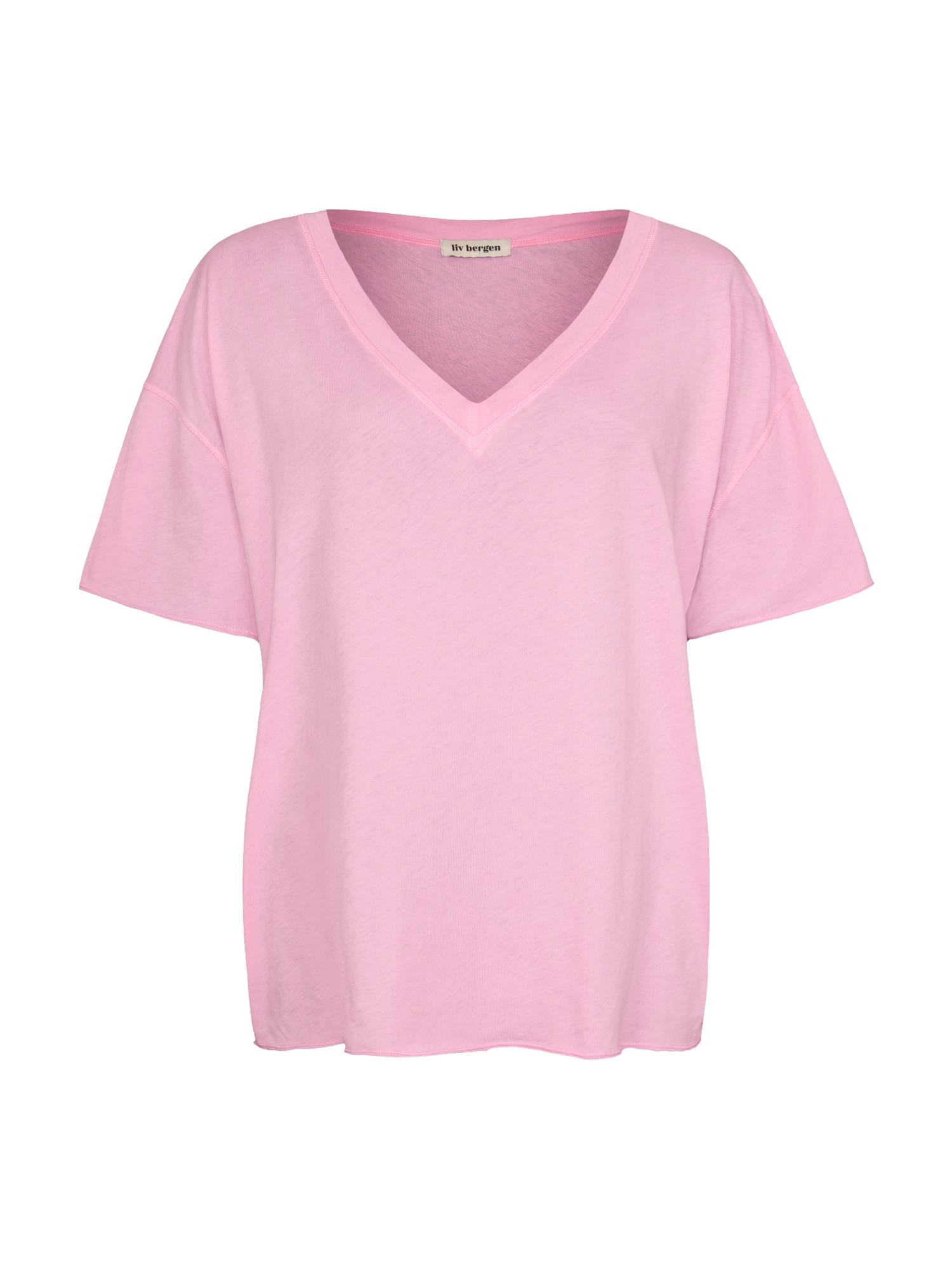 Liv Bergen T-Shirt Tag T-Shirt Damen rosa rosa Bild 1