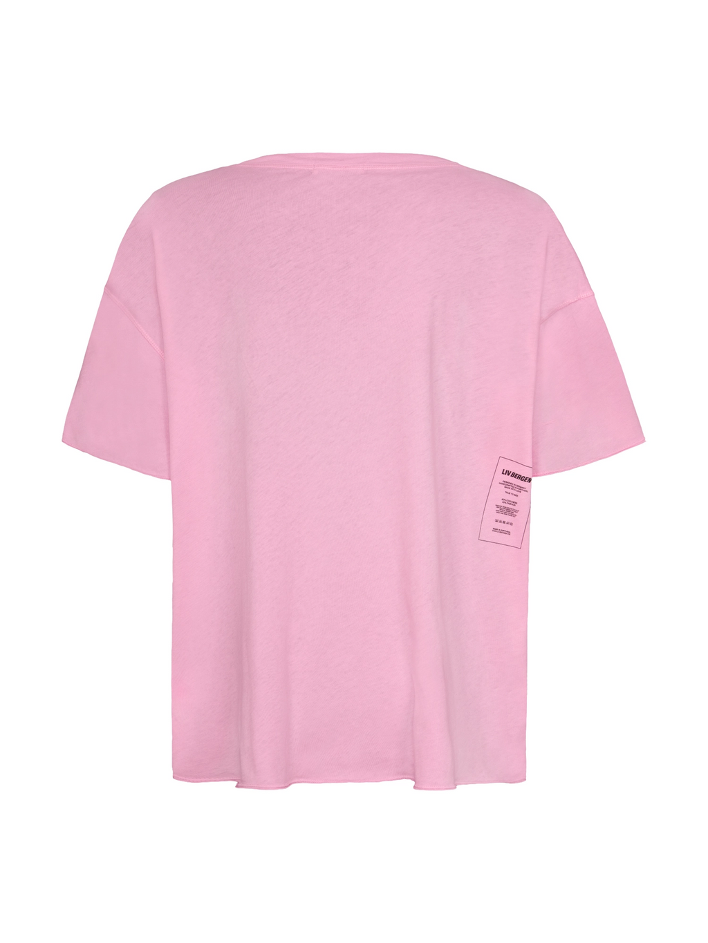Liv Bergen T-Shirt Tag T-Shirt Damen rosa rosa Bild 2