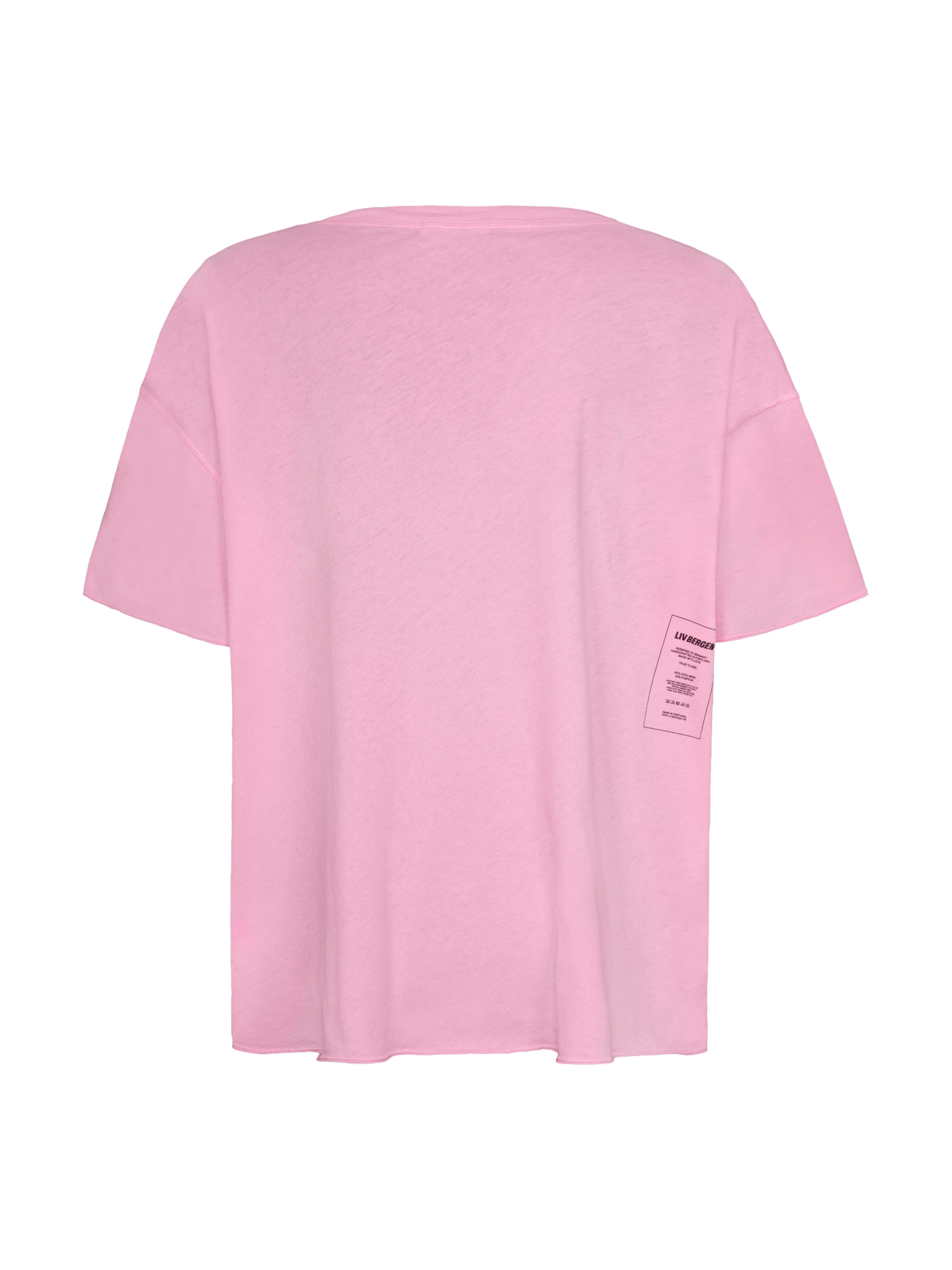 Liv Bergen T-Shirt Tag T-Shirt Damen rosa rosa Bild 2