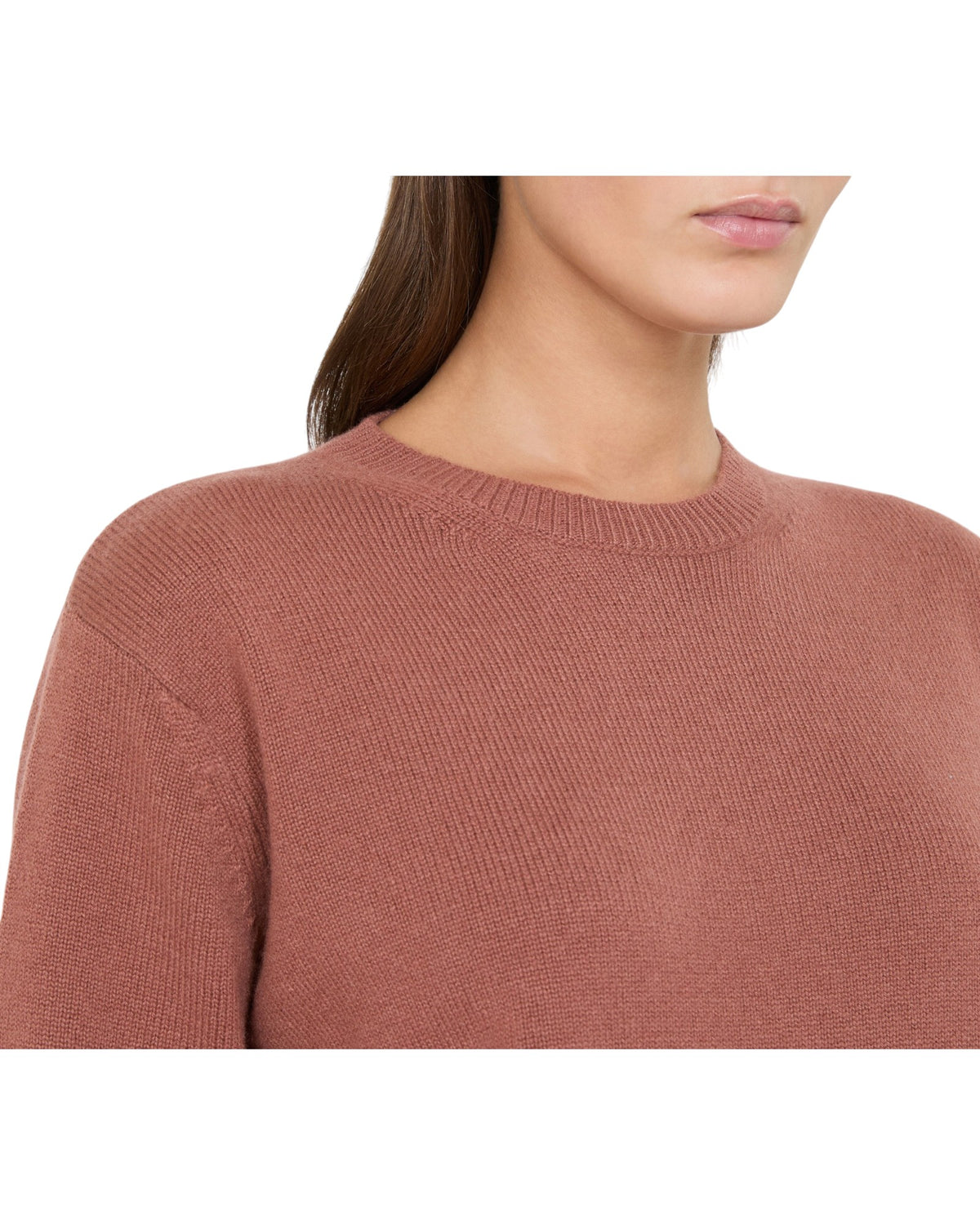 Max Mara MXMLUME Damen-Kaschmirpullover Altrosa Bild 5
