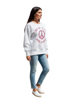 Miss Goodlife Roundneck Me and you are a thing Hoodies & Sweater Damen weiß weiss Bild 3