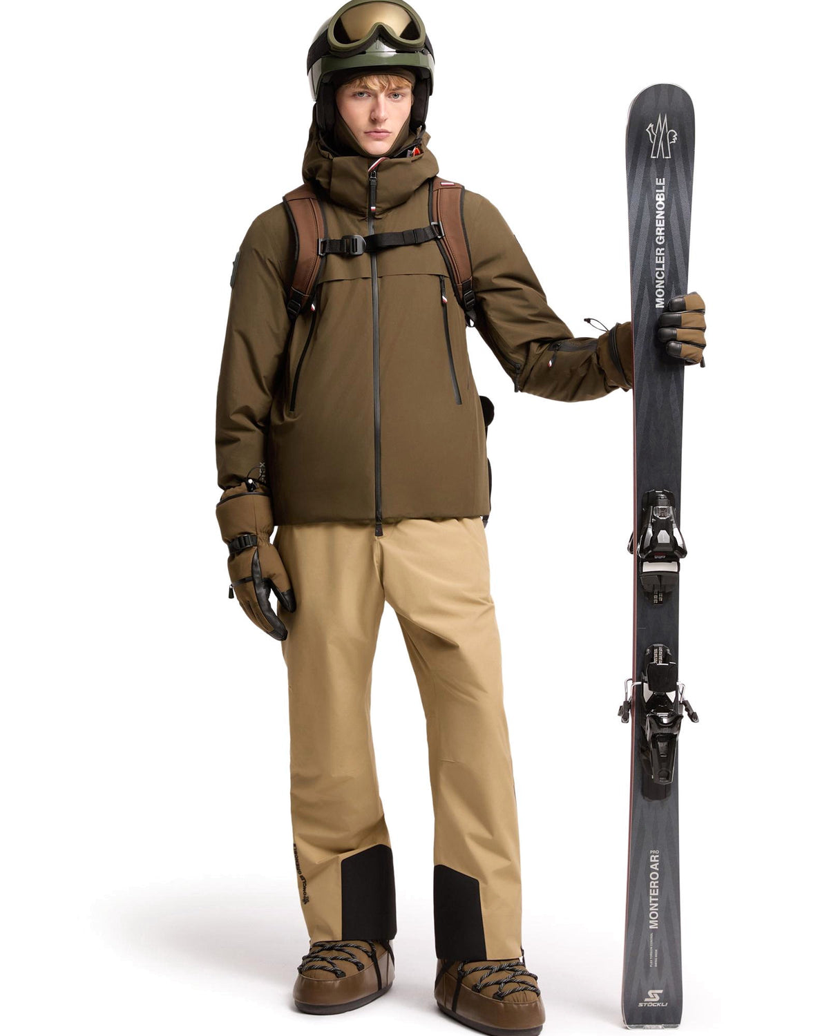 Moncler BALMHORN Herren-Skijacke olive Bild 2