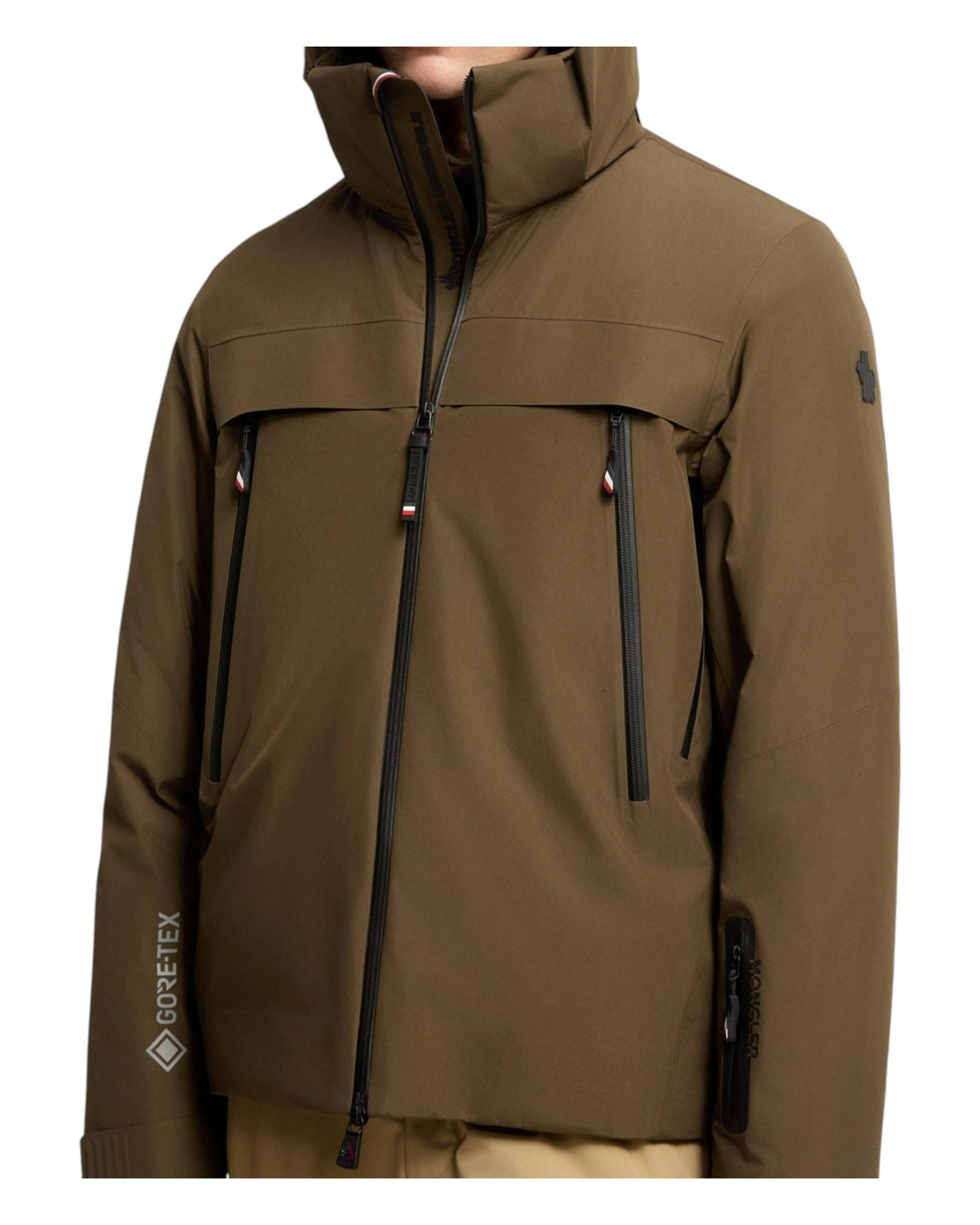 Moncler BALMHORN Herren-Skijacke olive Bild 6