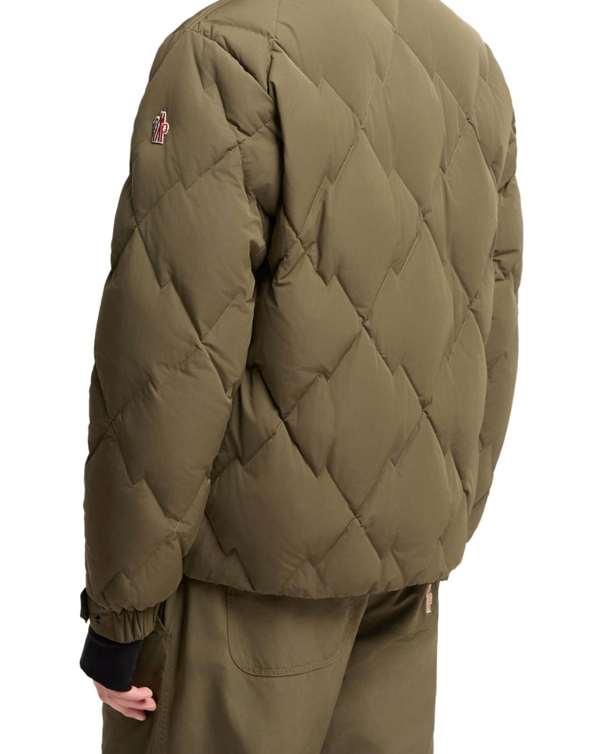 Moncler BRAMANS Herren-Daunenjacke olive Bild 5