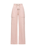 Moncler Grenoble Cargohose mit Kordelzug Hosen Damen rosa rosa Bild 1