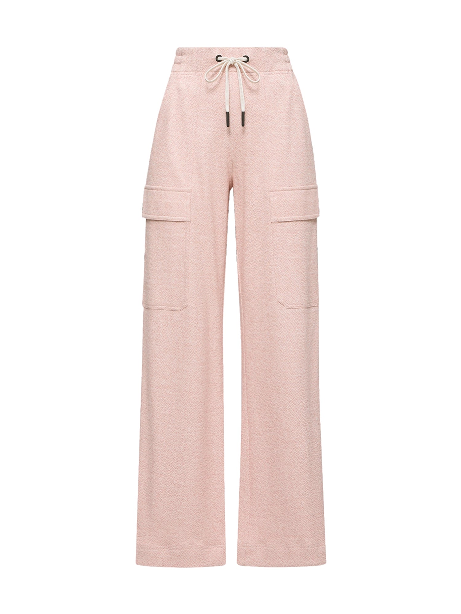 Moncler Grenoble Cargohose mit Kordelzug Hosen Damen rosa rosa Bild 1