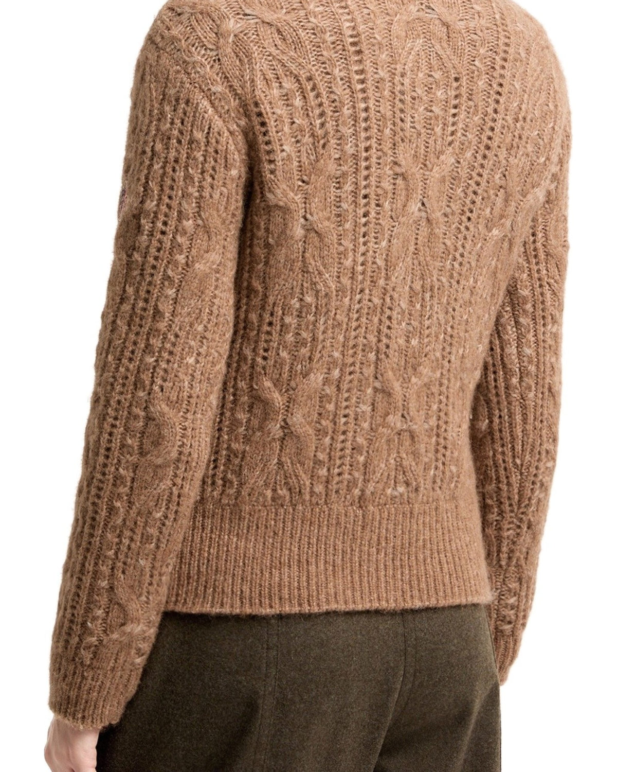 Moncler GRENOBLE Damen-Alpakapullover dunkelgrün Bild 11