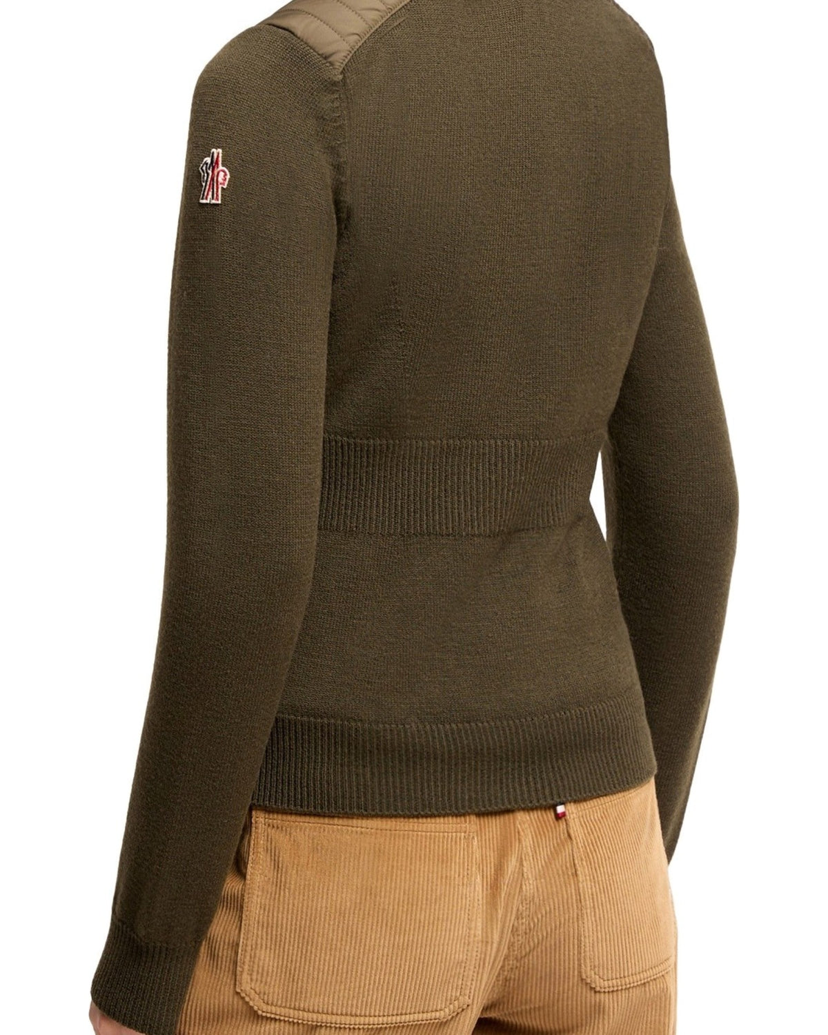 Moncler GRENOBLE Damen-Daunenstrickjacke beige Bild 11