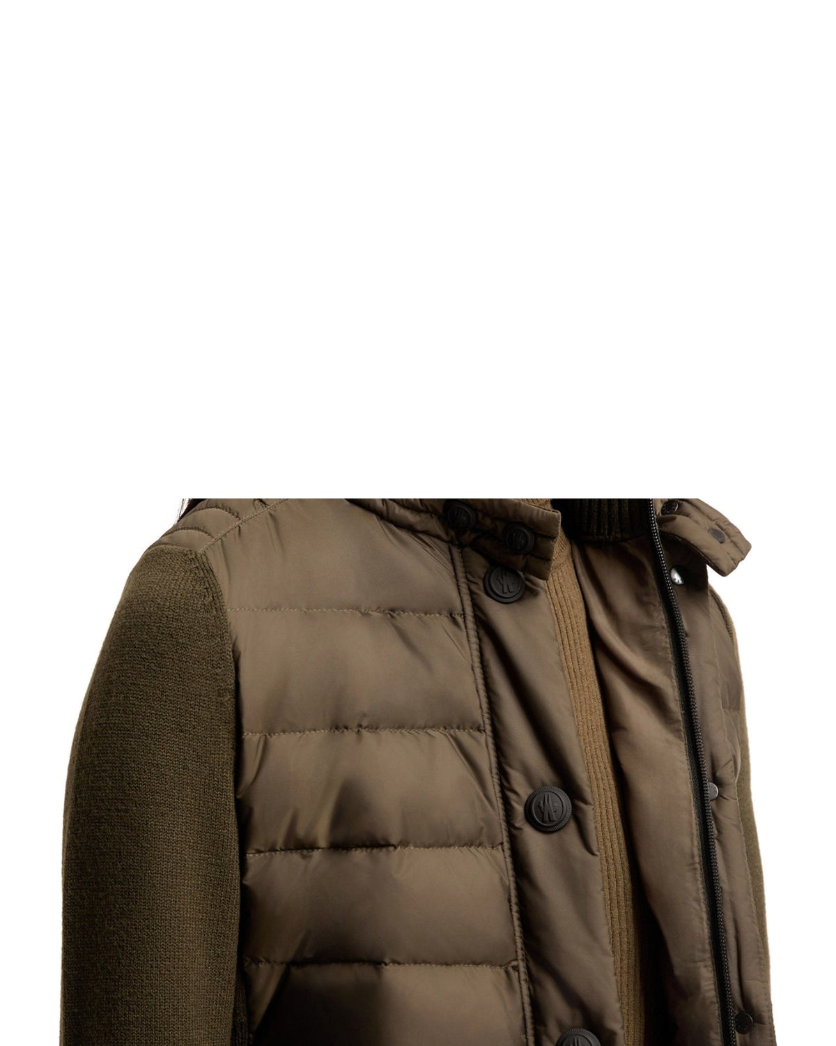 Moncler GRENOBLE Damen-Daunenstrickjacke beige Bild 12