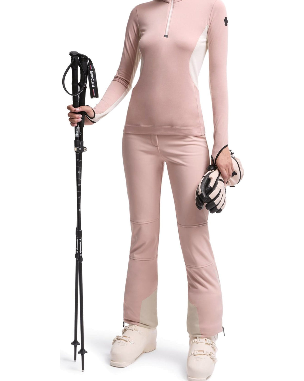 Moncler GRENOBLE Damen-Polartec-Baselayer rosa Bild 5