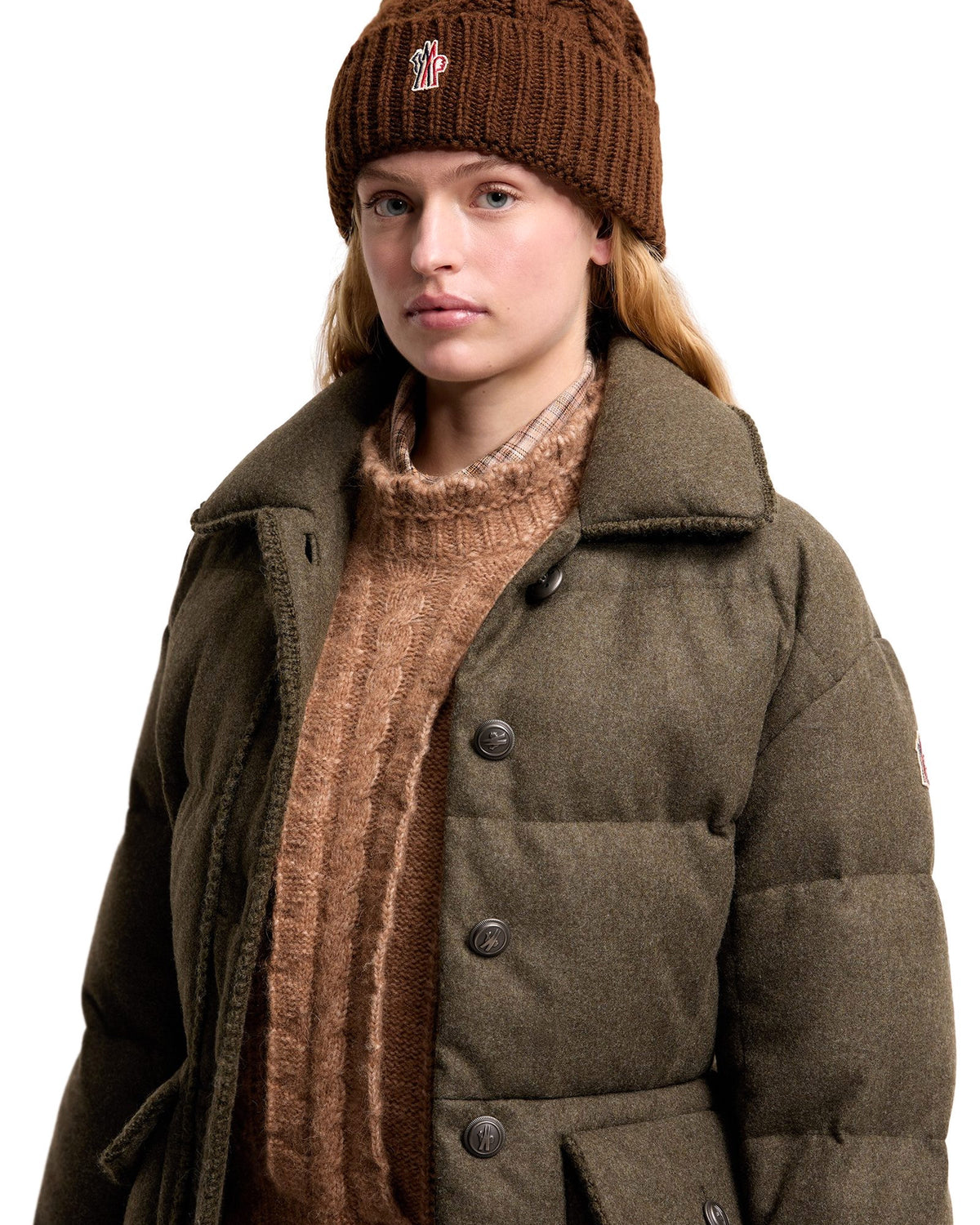 Moncler GRENOBLE Damen-Zopfstrickmütze schwarz Bild 10