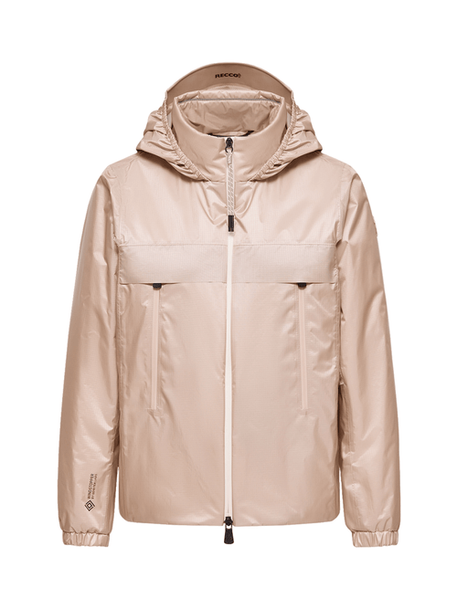Moncler Grenoble Fergana WINDSTOPPER® Daunenjacke Jacke Damen rosa rosa Bild 1