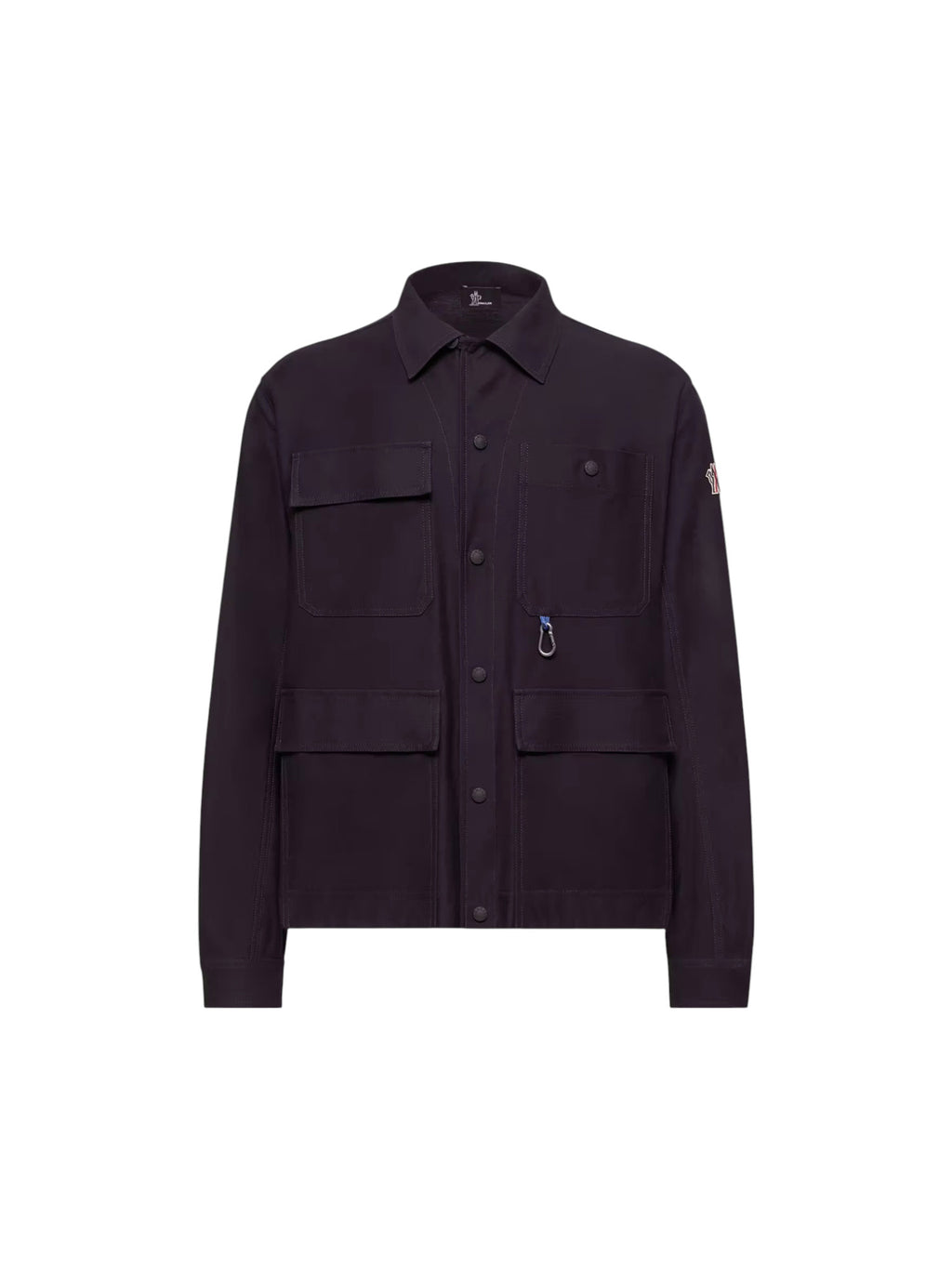 Moncler Grenoble Hemdjacke Jacke Herren dunkelblau dunkelblau Bild 1