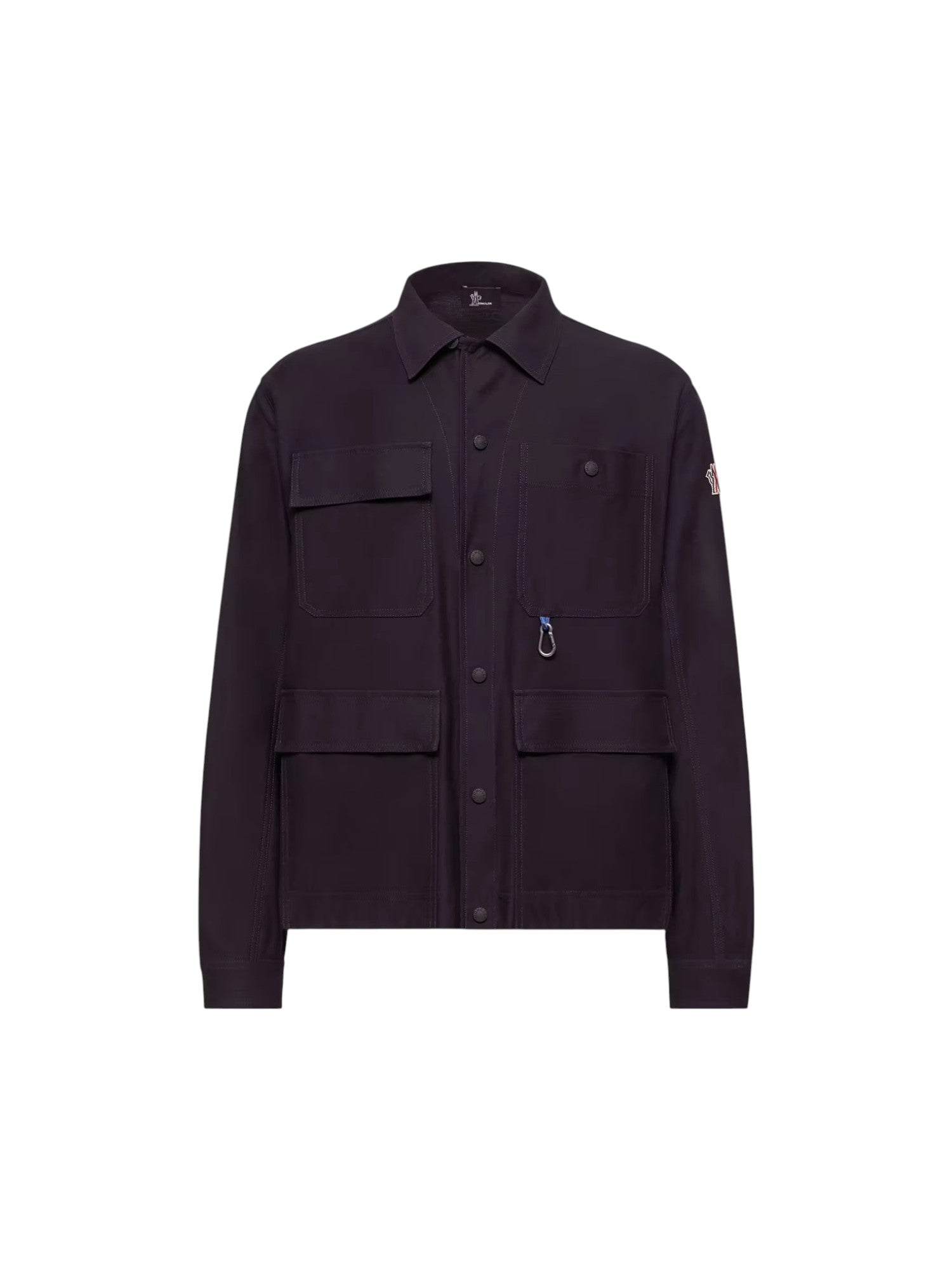 Moncler Grenoble Hemdjacke Jacke Herren dunkelblau dunkelblau Bild 1