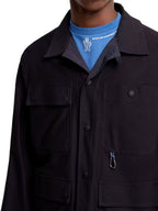 Moncler Grenoble Hemdjacke Jacke Herren dunkelblau dunkelblau Bild 4