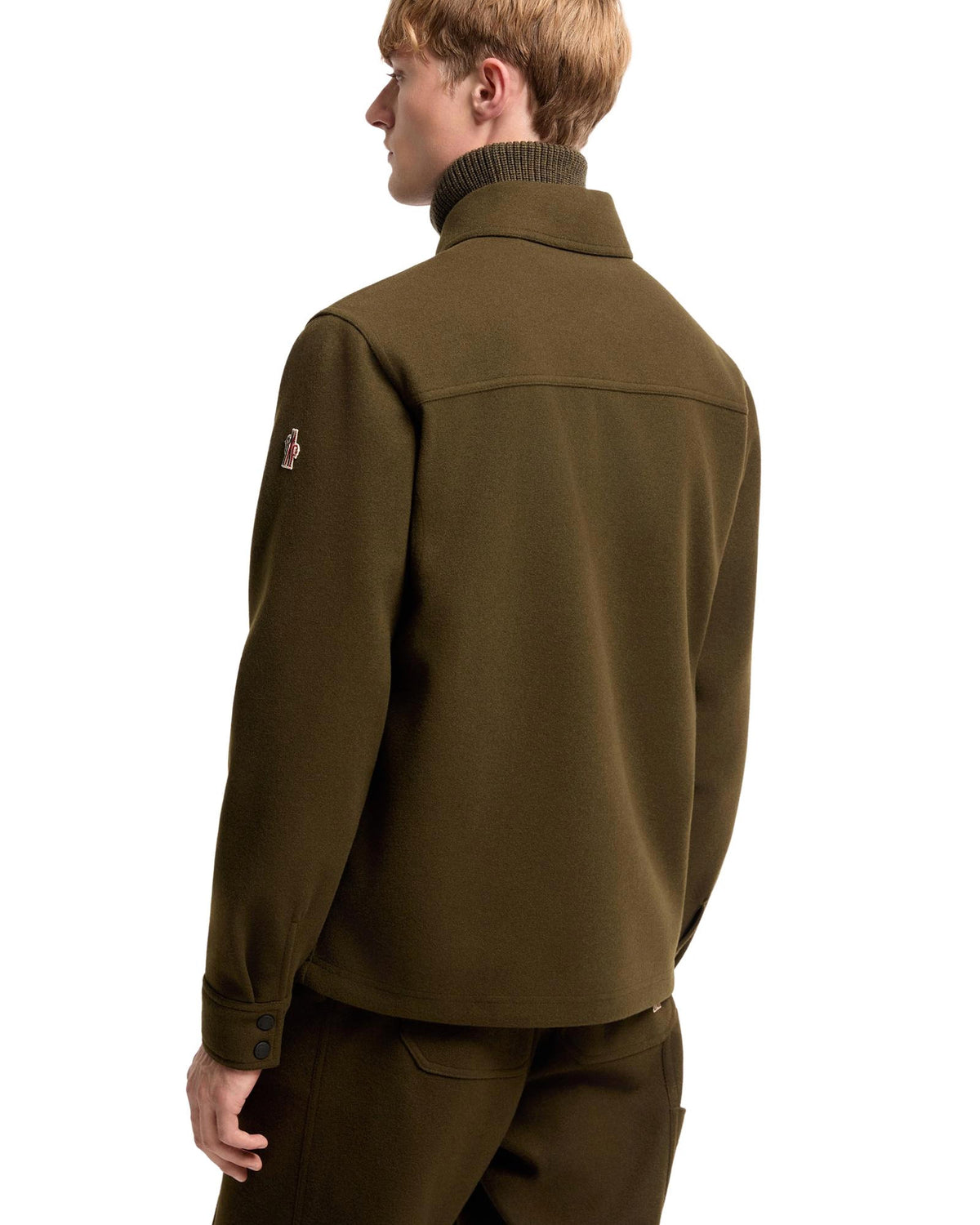 Moncler GRENOBLE Herren-Langarmhemd olive Bild 4