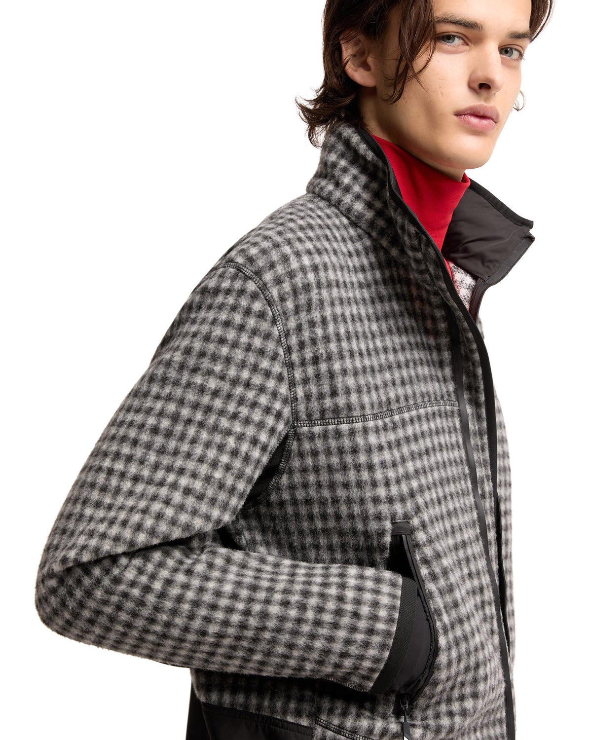 Moncler GRENOBLE Herren-Woll-Midlayer weiss Bild 6