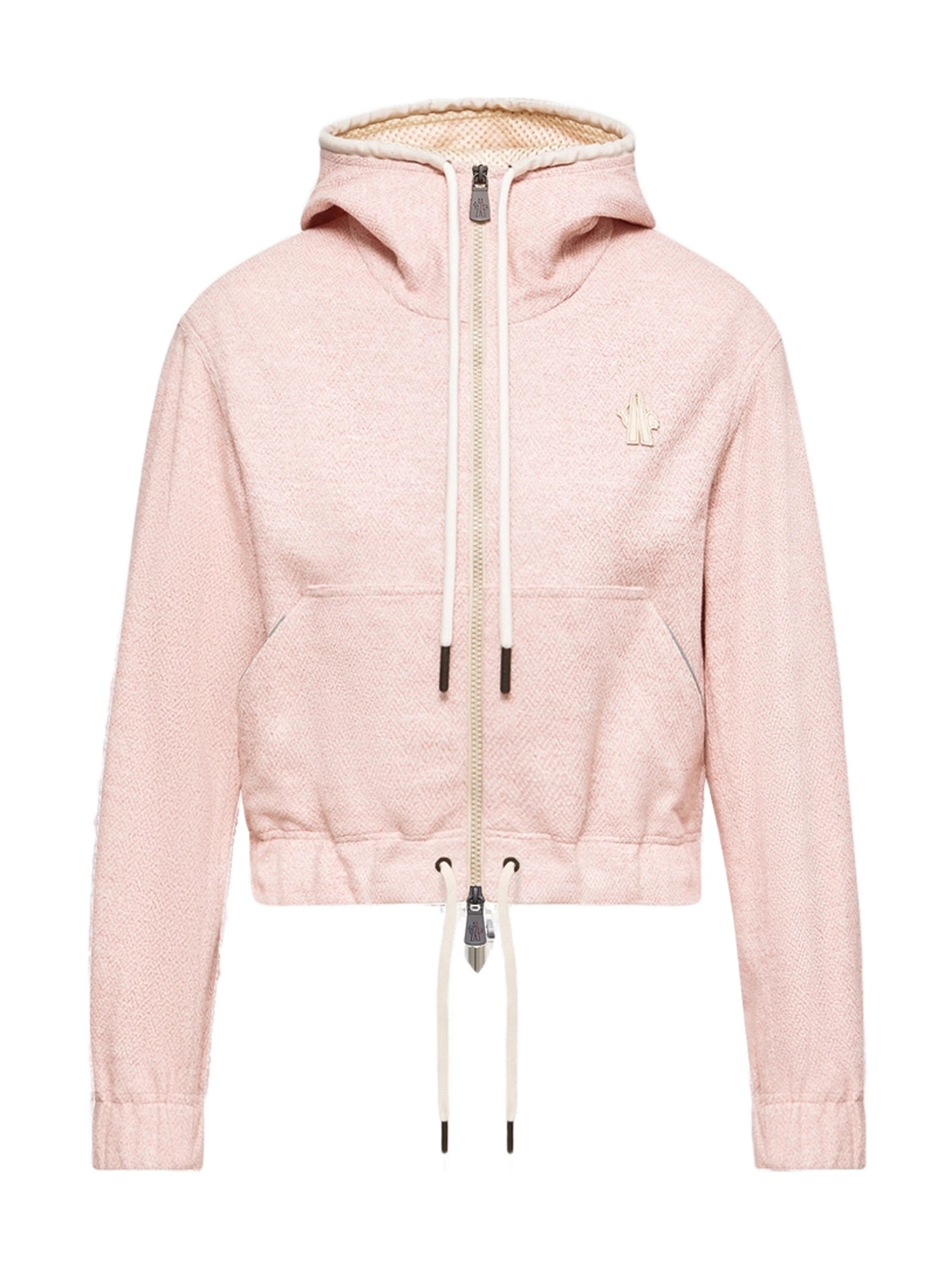 Moncler Grenoble Hoodie mit Logo-Patch Hoodies & Sweater Damen rosa rosa Bild 1